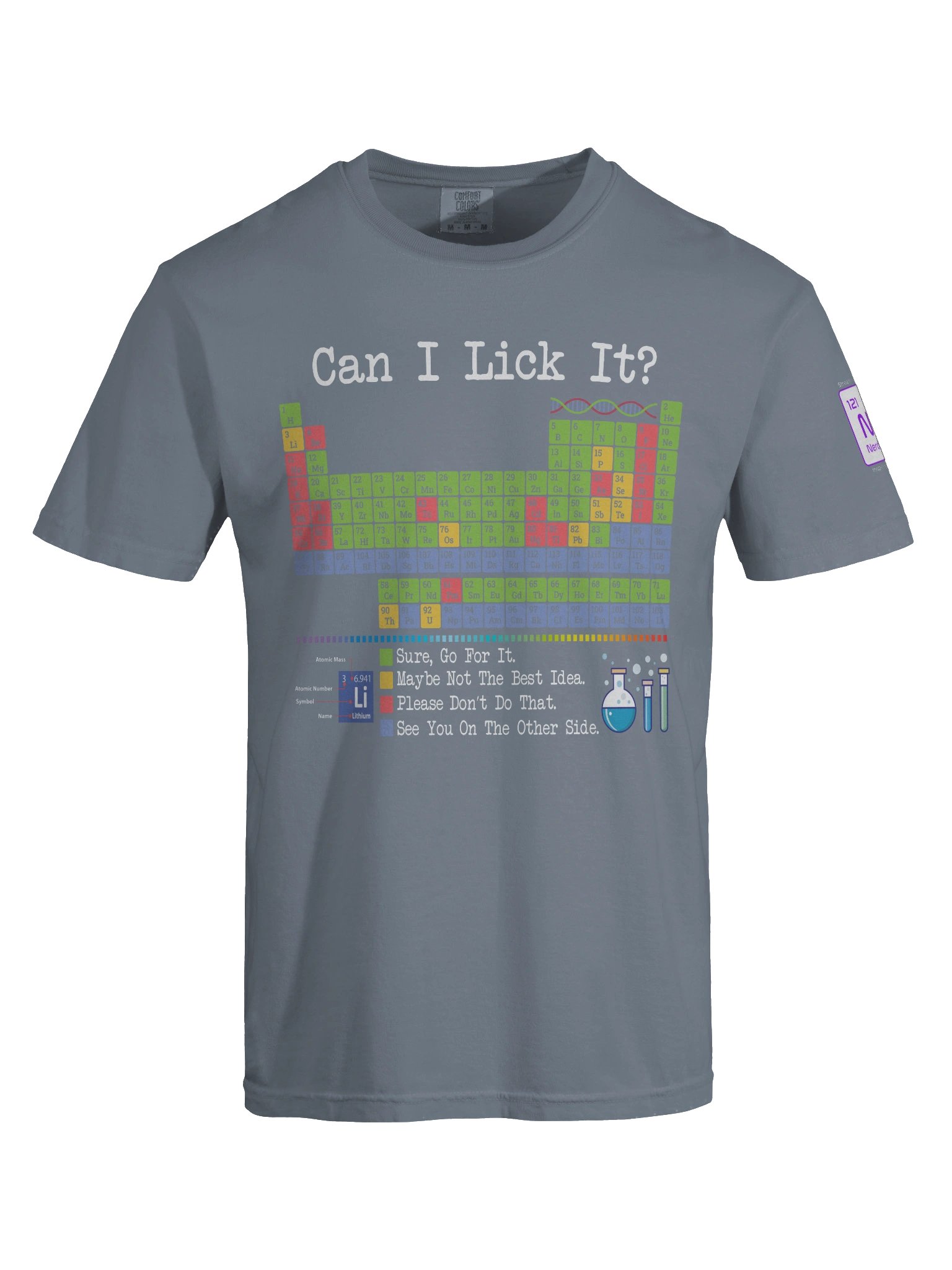 Can I Lick It? Men's Tee - White Text product image (7)