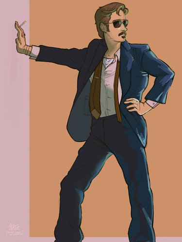 holland march!! #theniceguys #hollandmarch #ryangosling #myart #procreate