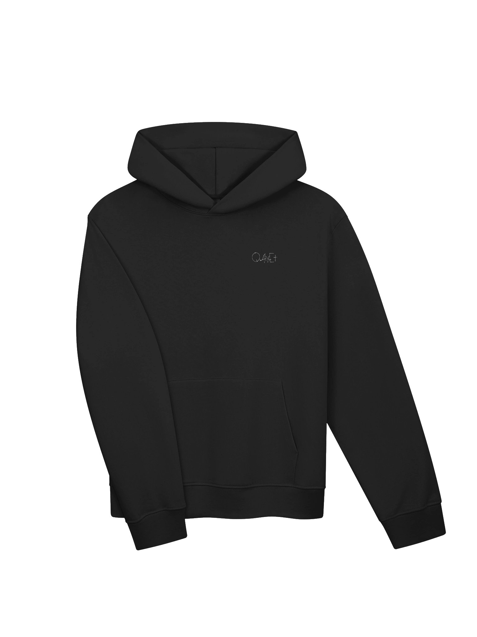 HUSH HOODIE WHITE LOGO product image (3)