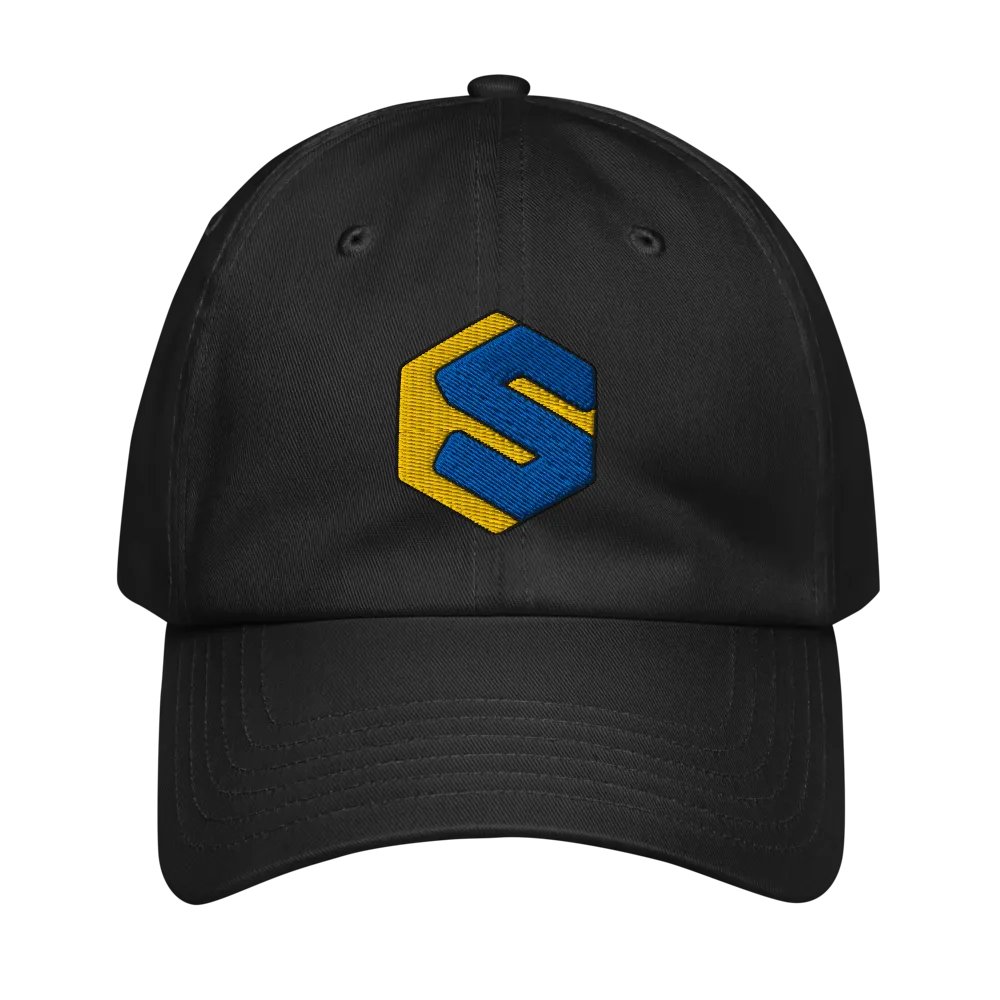 Cap Black - Synian logo product image (1)