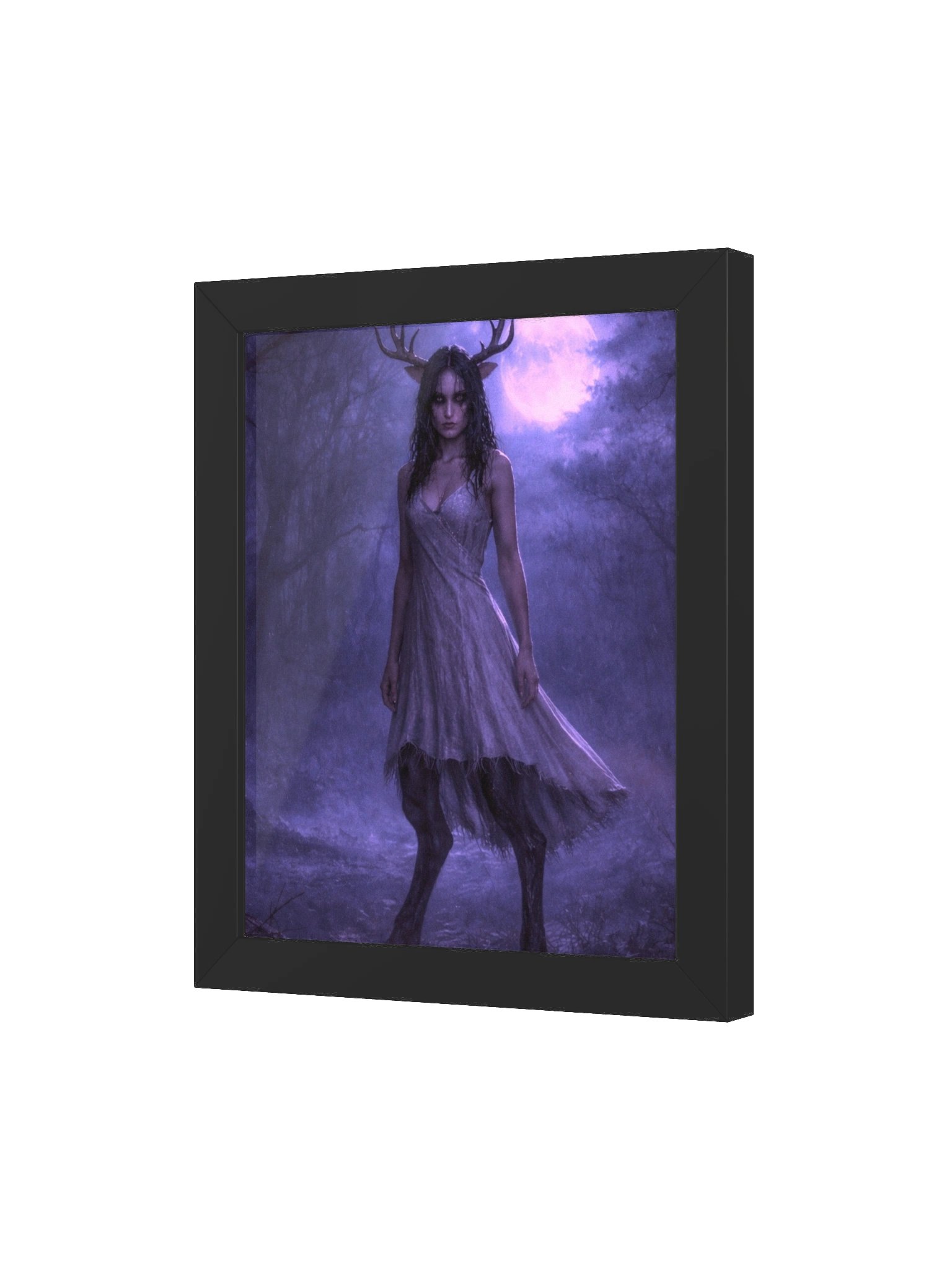 DEER WOMAN OF OKLAHOMA FRAMED PRINT product image (3)