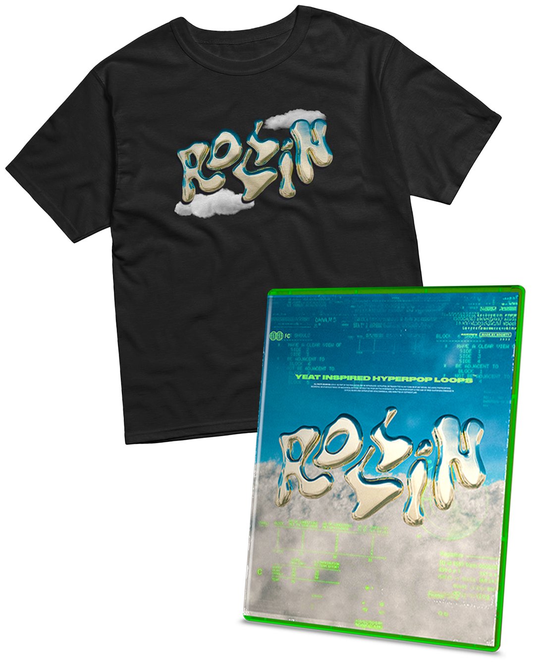 Rollin: Rage/Hyperpop Loops - T-Shirt Bundle product image (1)