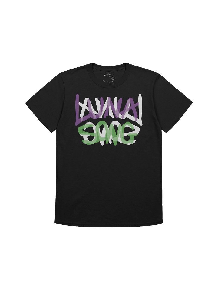 [MofNF] LUNA SONG Writing Short Sleeve T-Shirt product image (2)