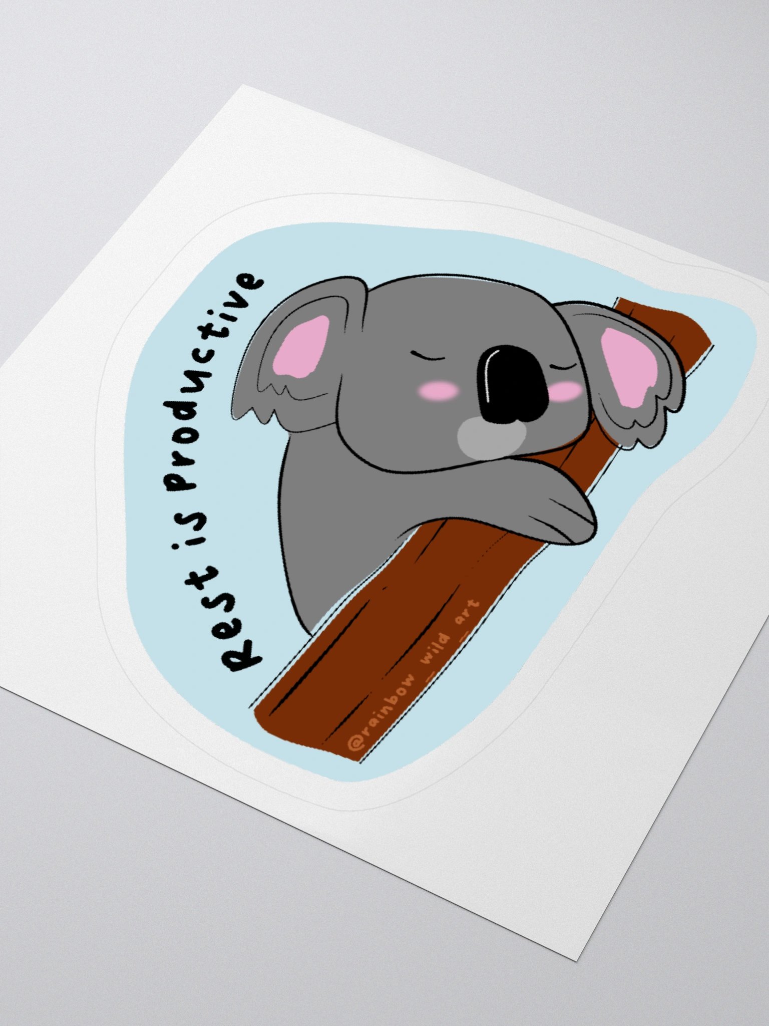 Rest is Productive Sticker product image (7)