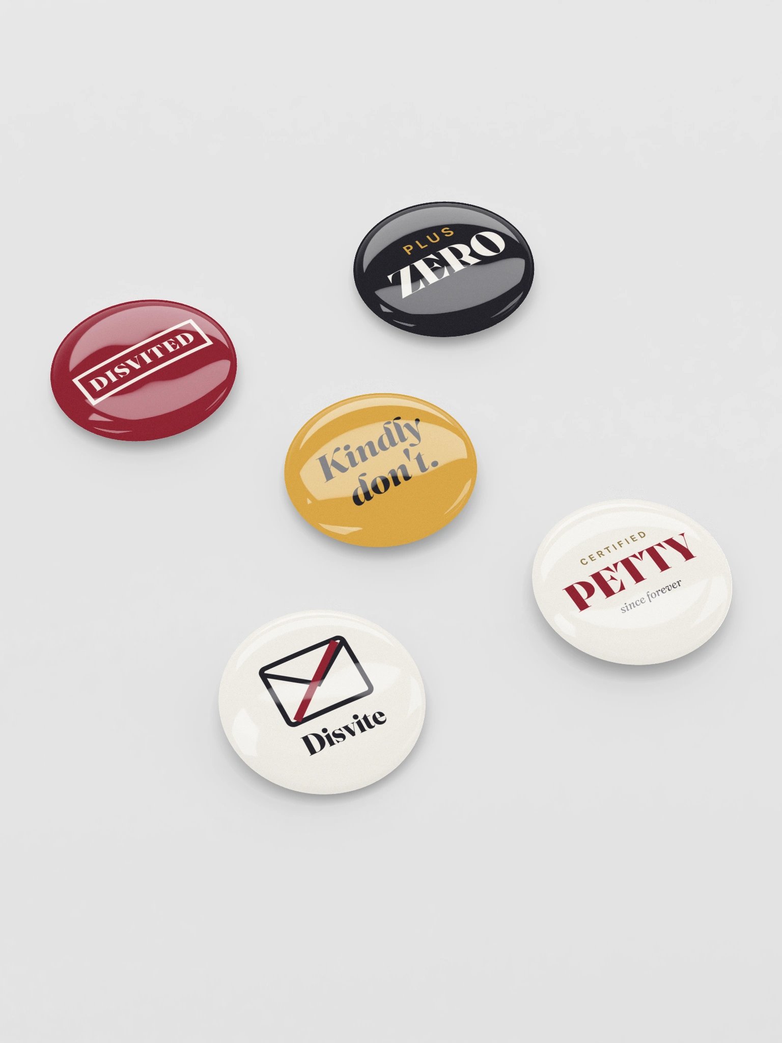 The Petty Pin Set (5 Buttons) product image (3)