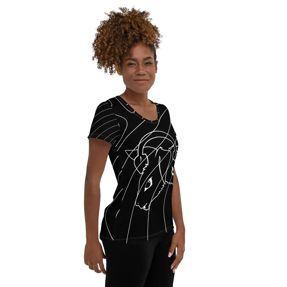 Surreal Harmony Women's Athletic Tee product image (12)