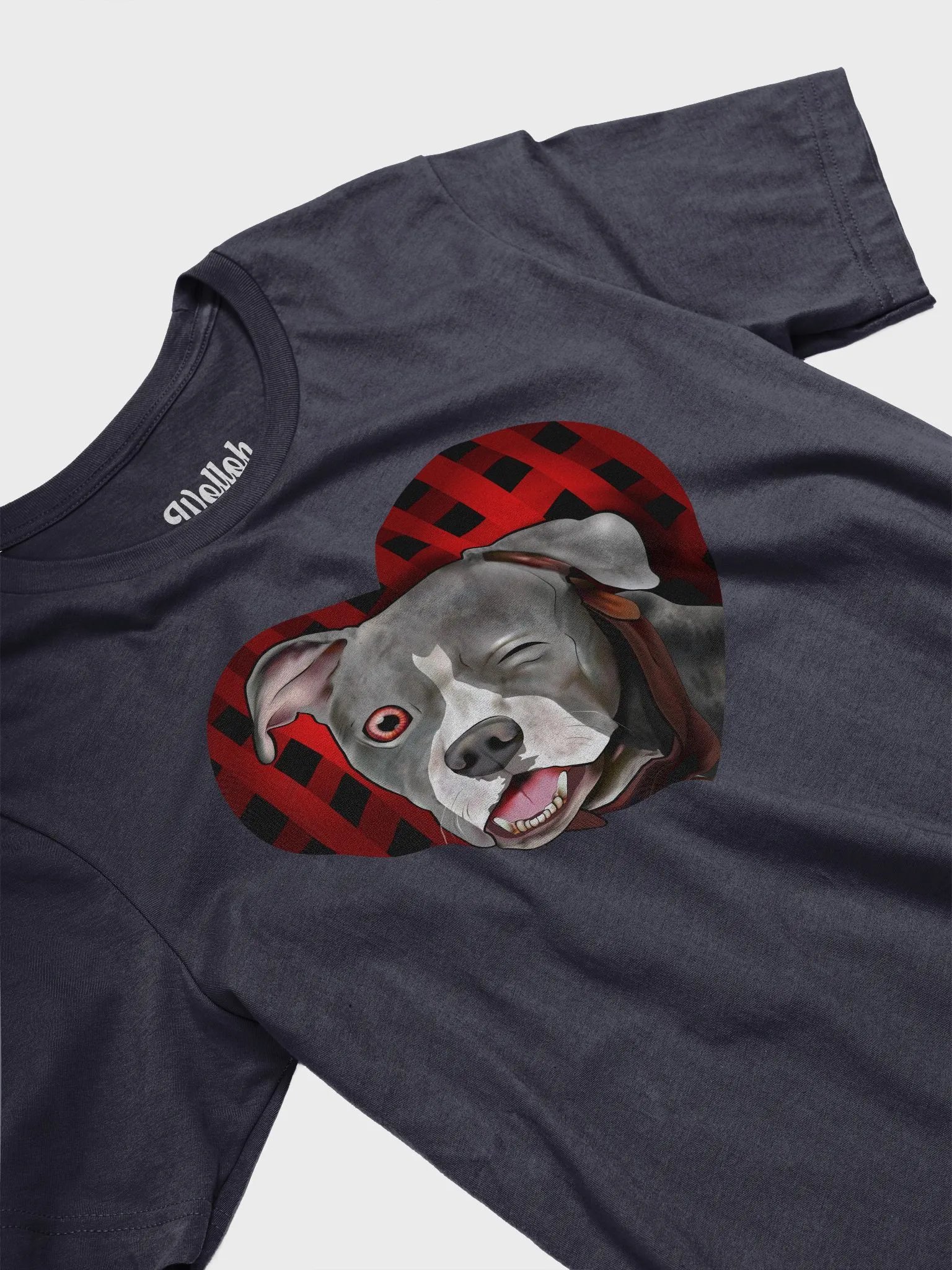 Pitbull Love Valentine’s T-Shirt for Dog Lovers product image (4)