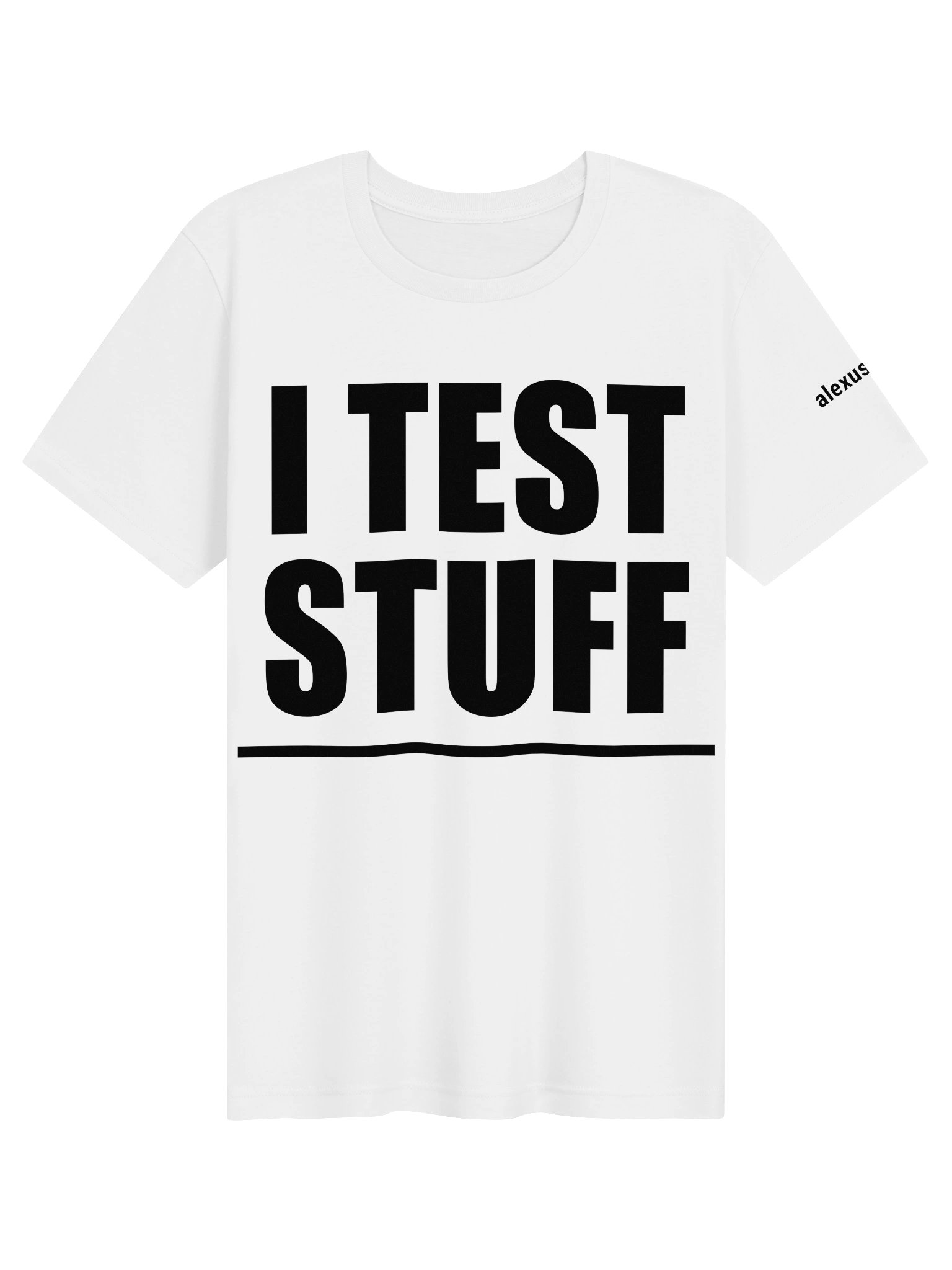I TEST STUFF - Oversized QA Tee product image (1)