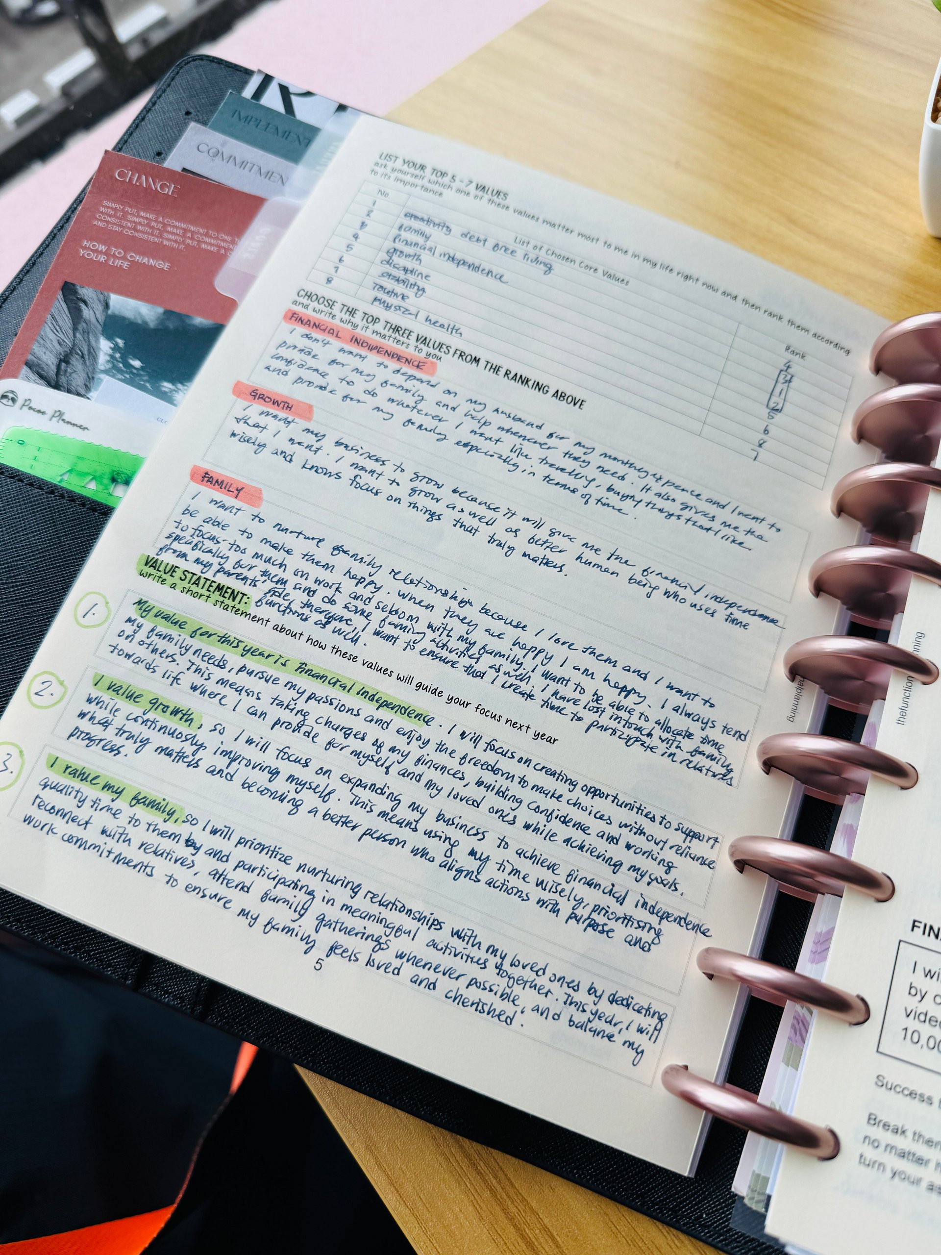 Conquer your New Year | SMART Goal Planner Guide | HP Classic Size product image (3)