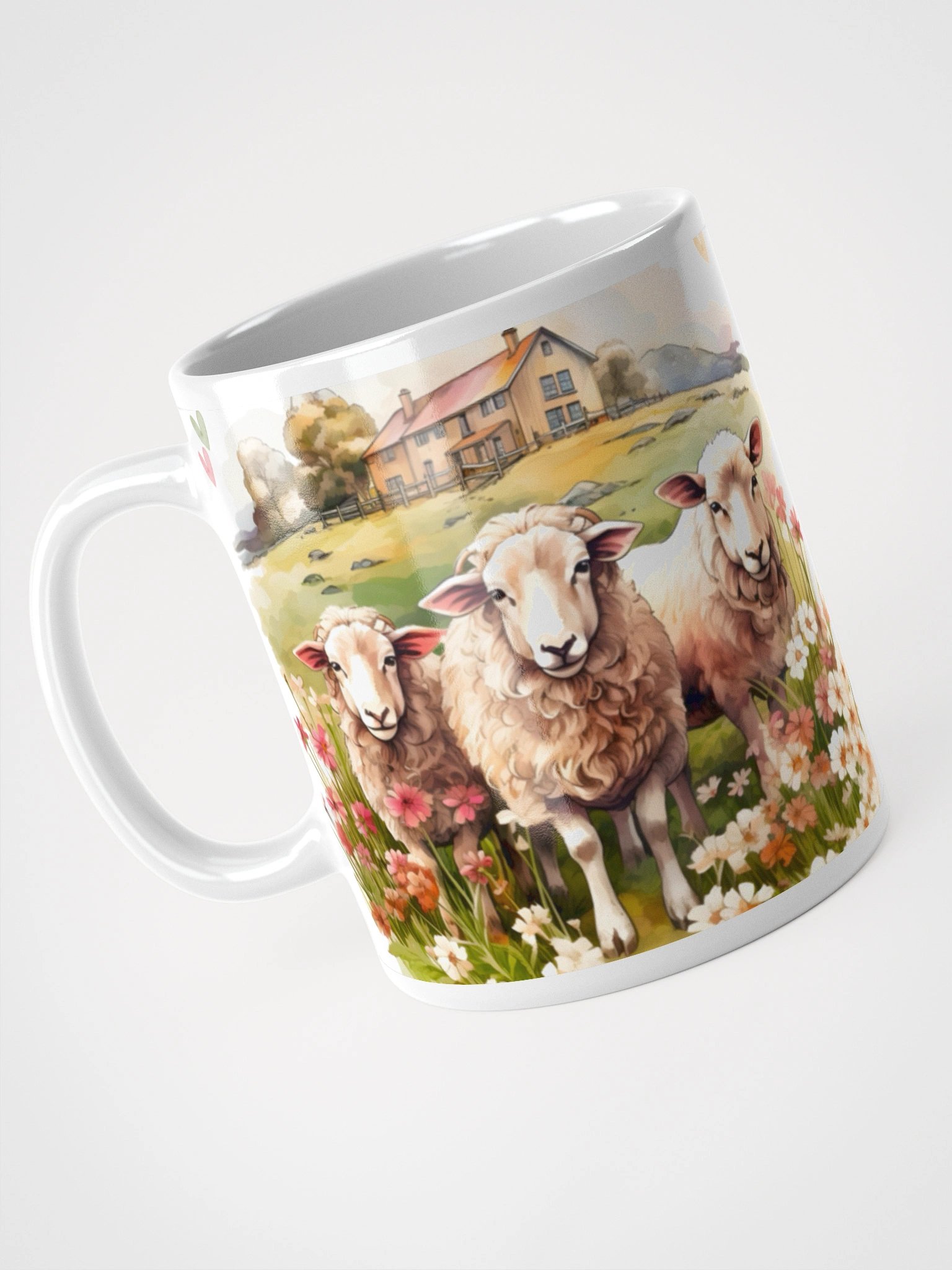 Wooly Sheep Companions Farm Mug product image (12)