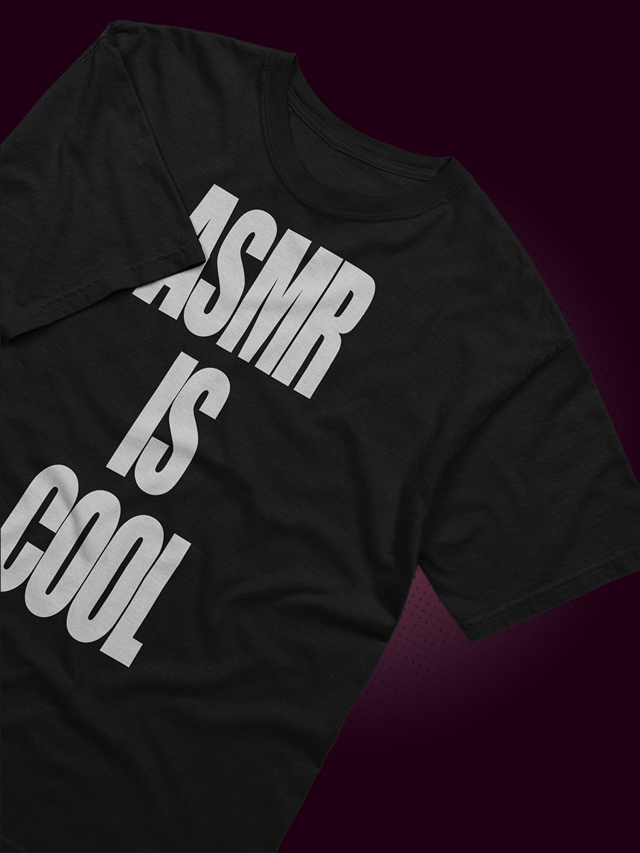 ASMR IS COOL (BLACK) product image (8)