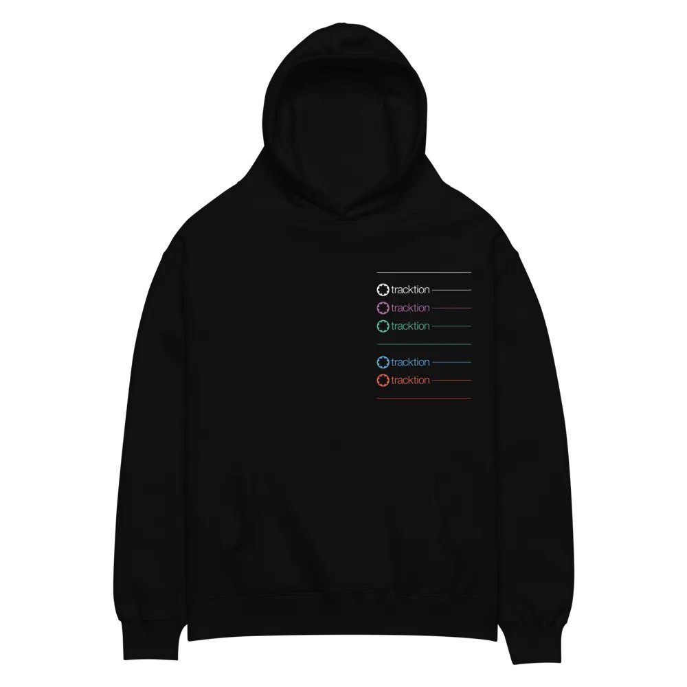 Tracktion Piano Premium Oversized Hoodie - front product image (2)