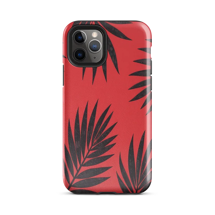 Red botanical set limited Tough case product image (2)
