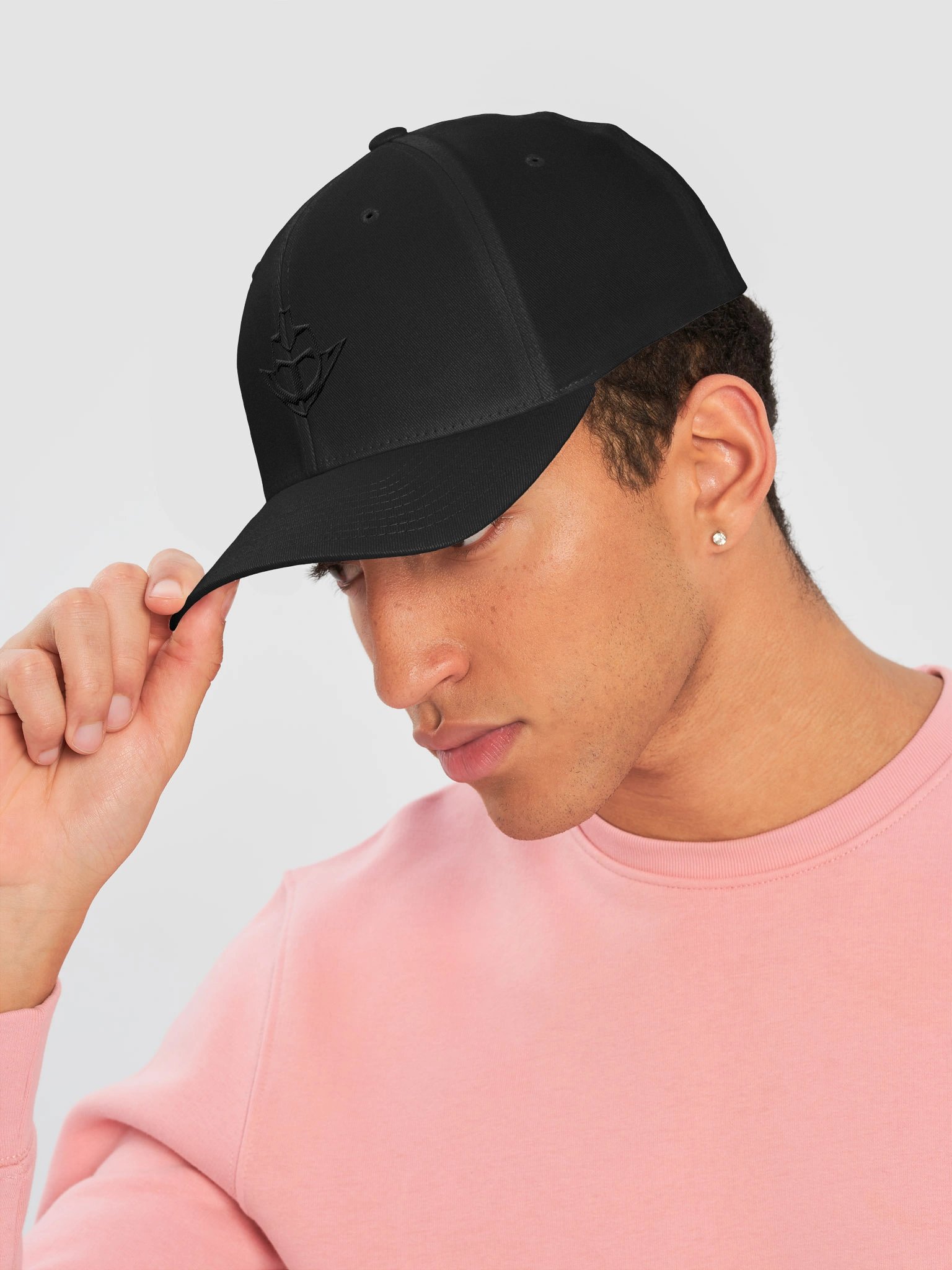 Legion Black Out Fitted Cap product image (6)
