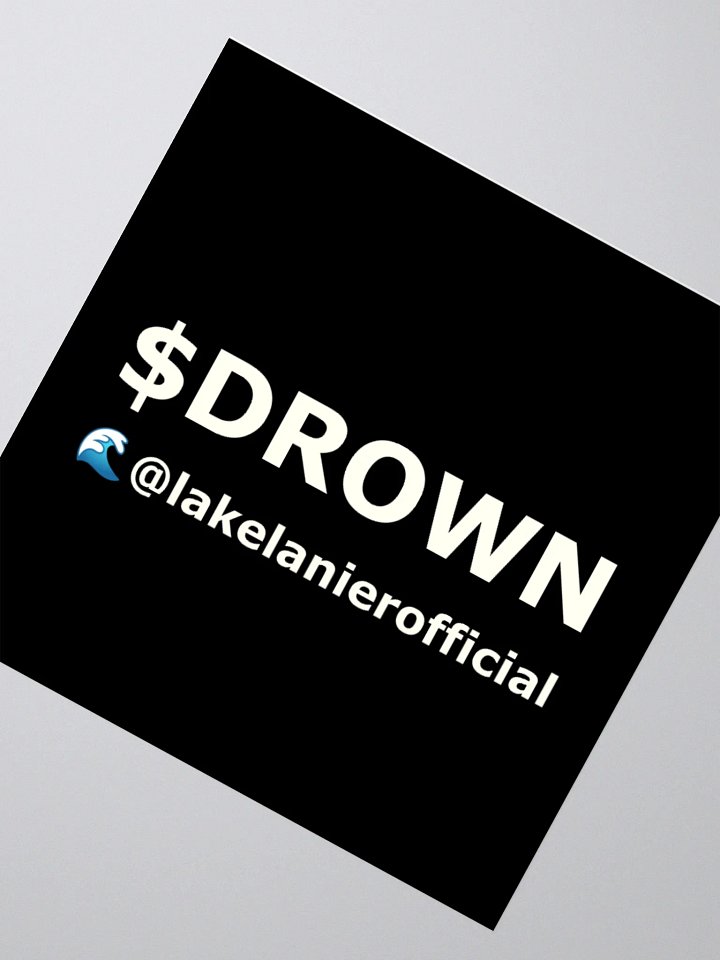 $DROWN Coin Sticker product image (4)