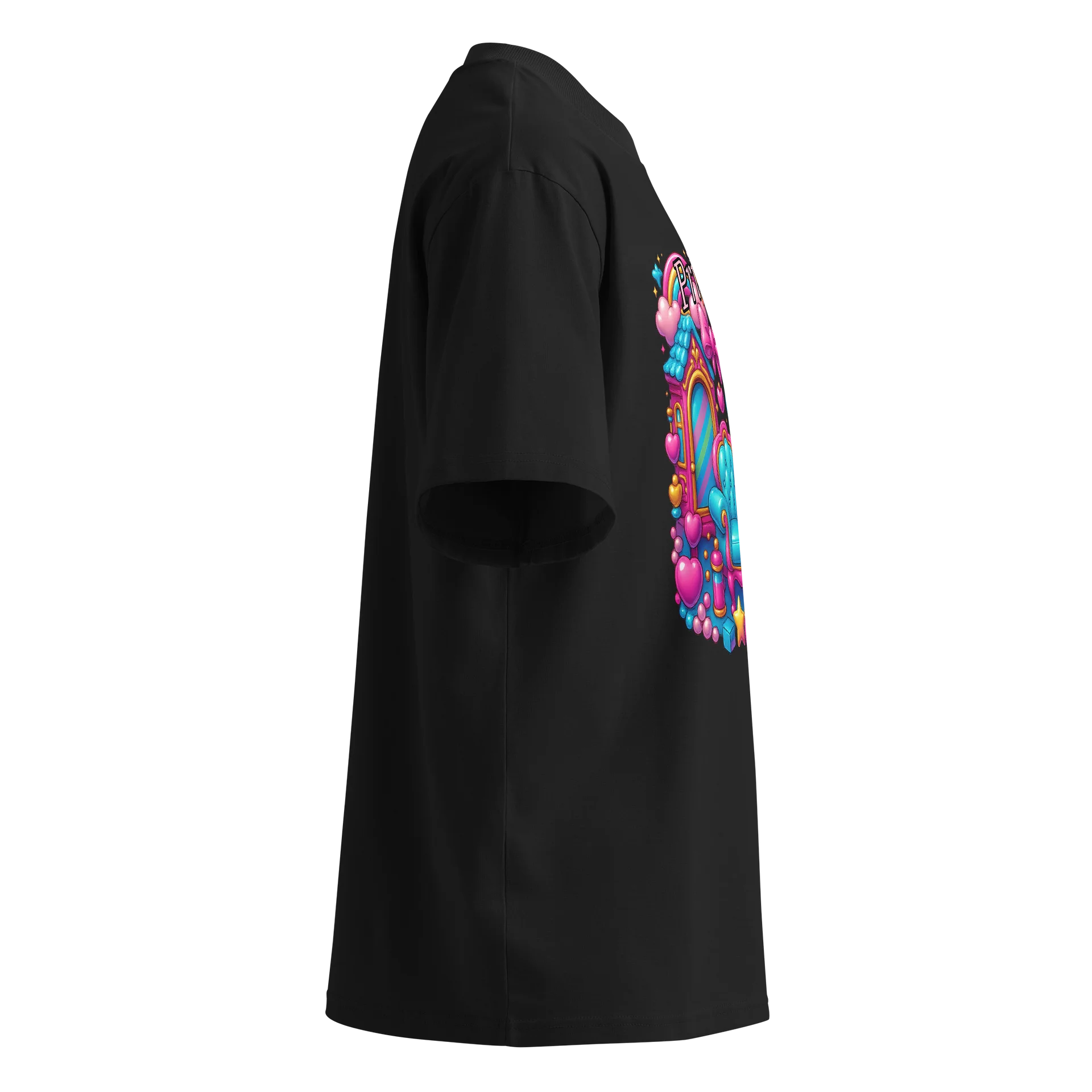 Princess - Dollhouse Color Burst - Stanley/Stella Unisex Organic Oversized T-Shirt SATU020 product image (10)