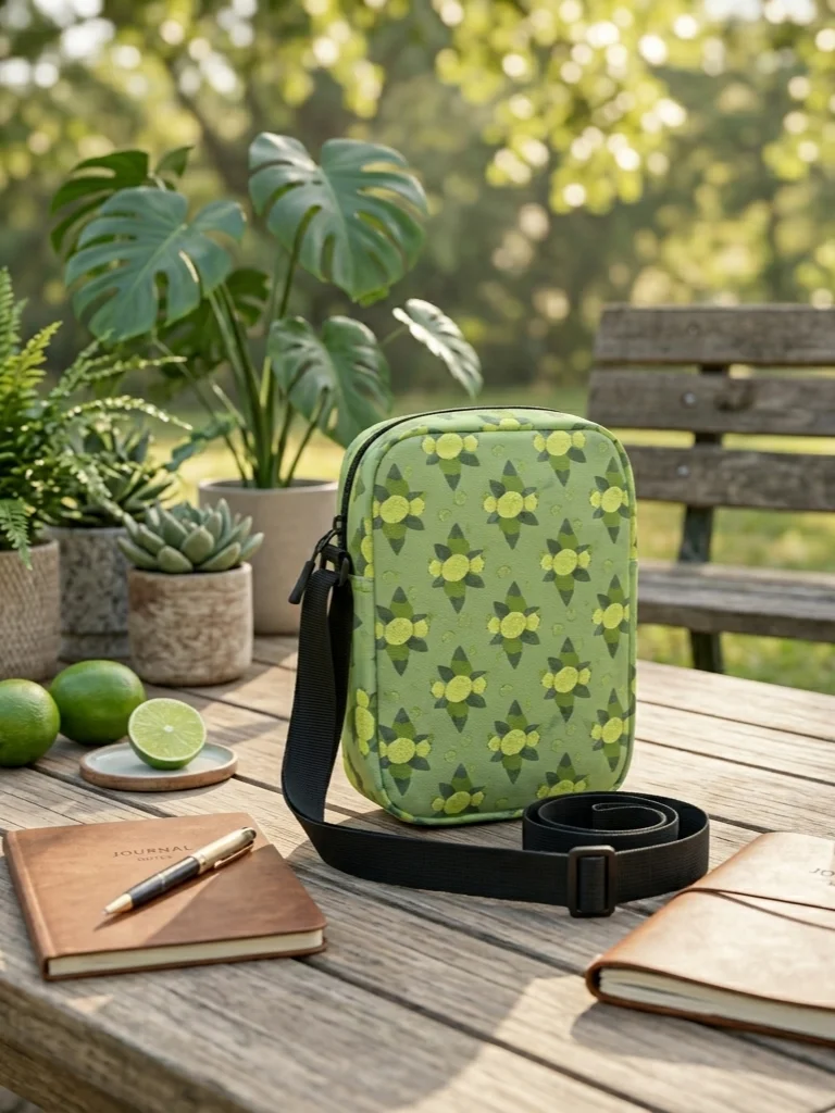 Citron Vert Cluster – Utility Crossbody Bag product image (1)
