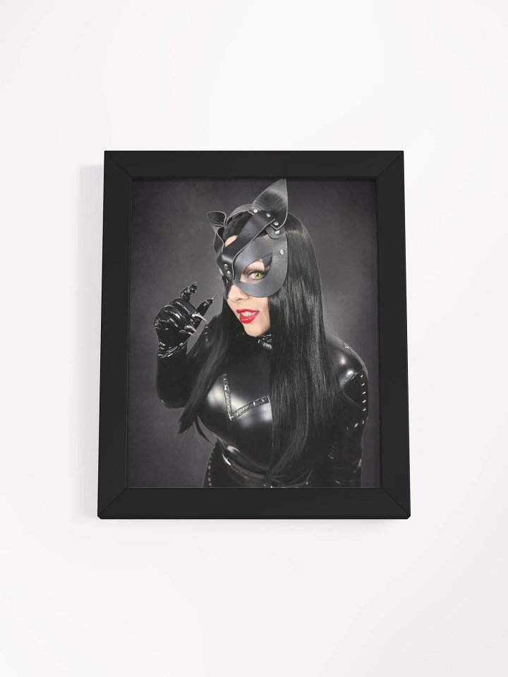 Catwoman Close Up Framed Print product image (14)