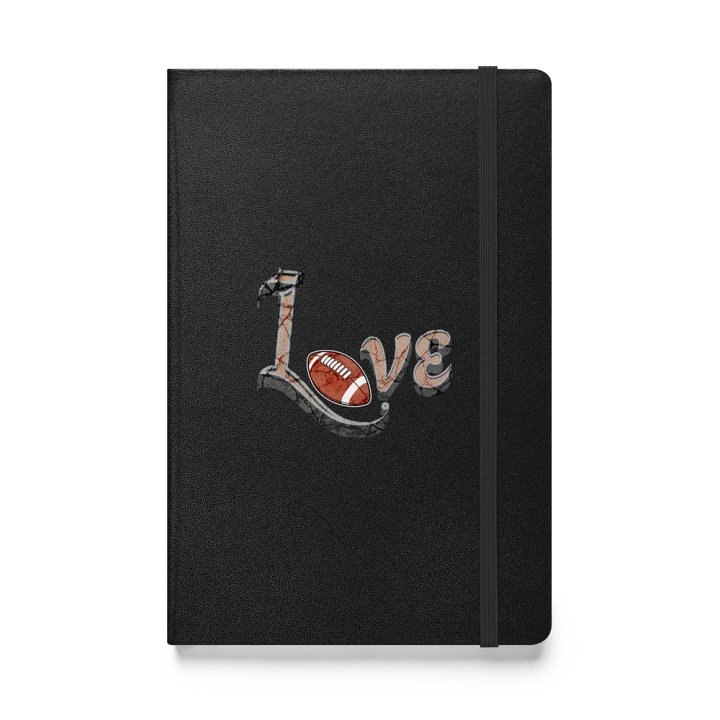 Love Football Hardcover Notebook product image (1)