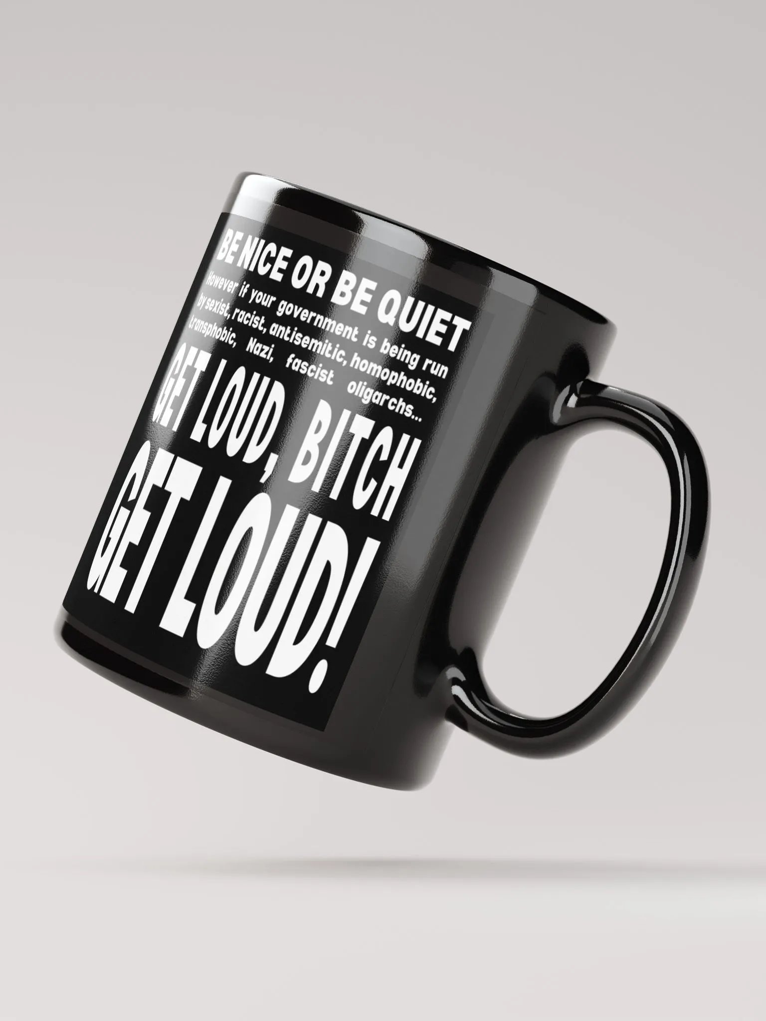 Get Loud, Bitch (White) Mug product image (3)
