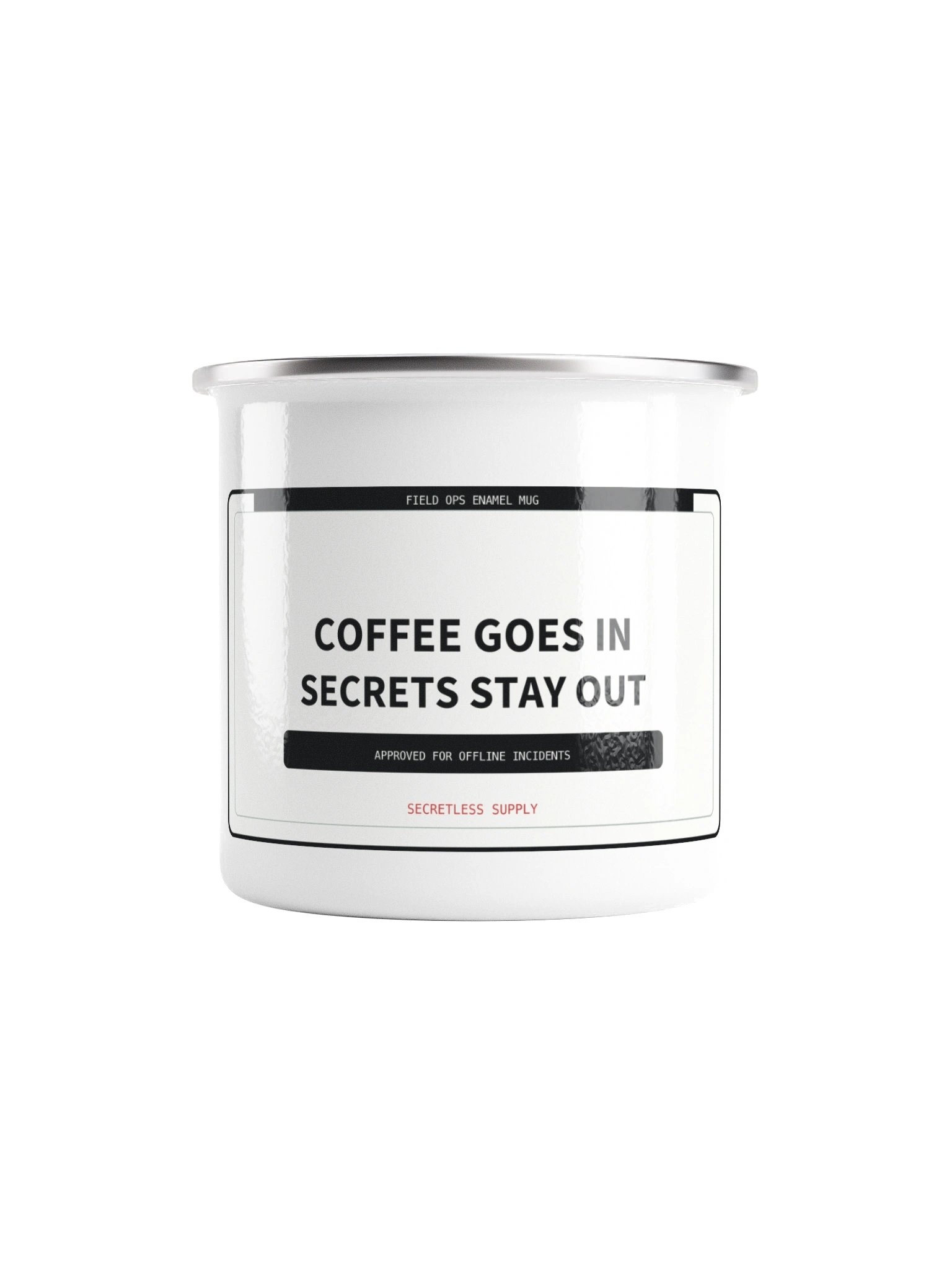 Field Ops Enamel Mug product image (2)