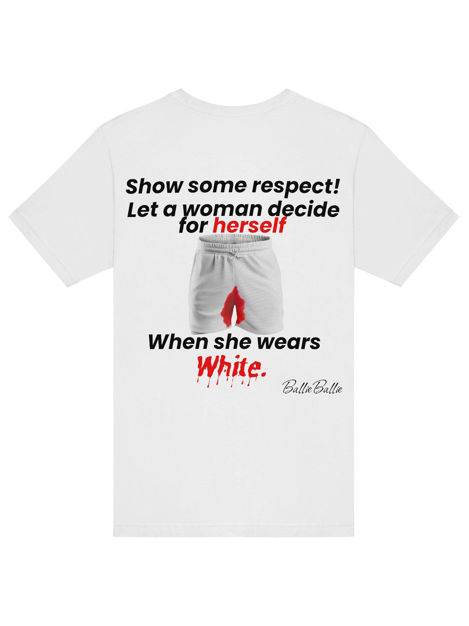 Show some respect! Let a woman decide for herself when she wears white. product image (6)