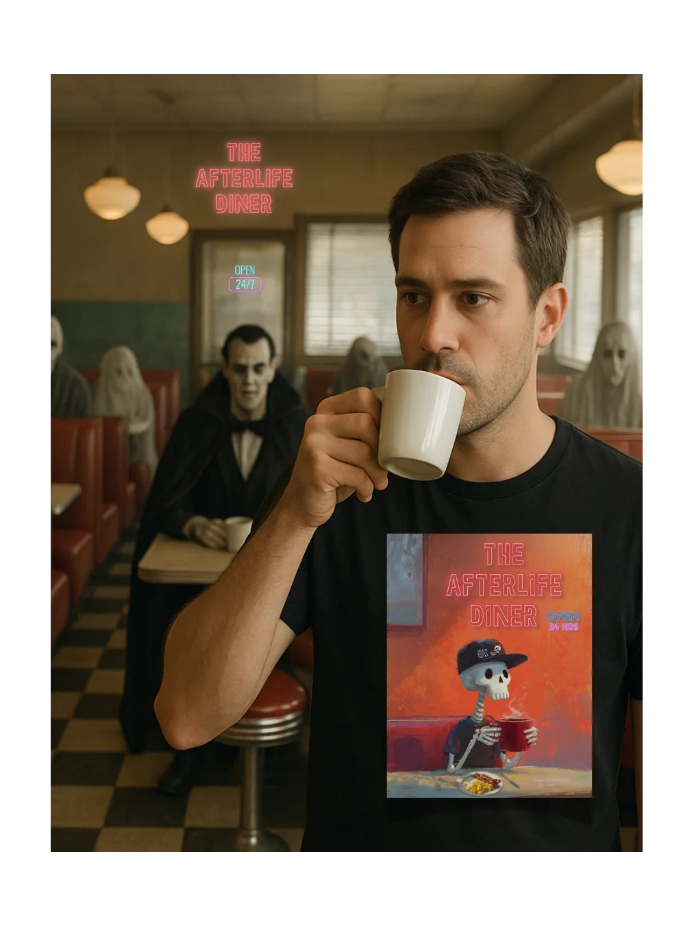 THE AFTERLIFE DINER - TEE product image (19)