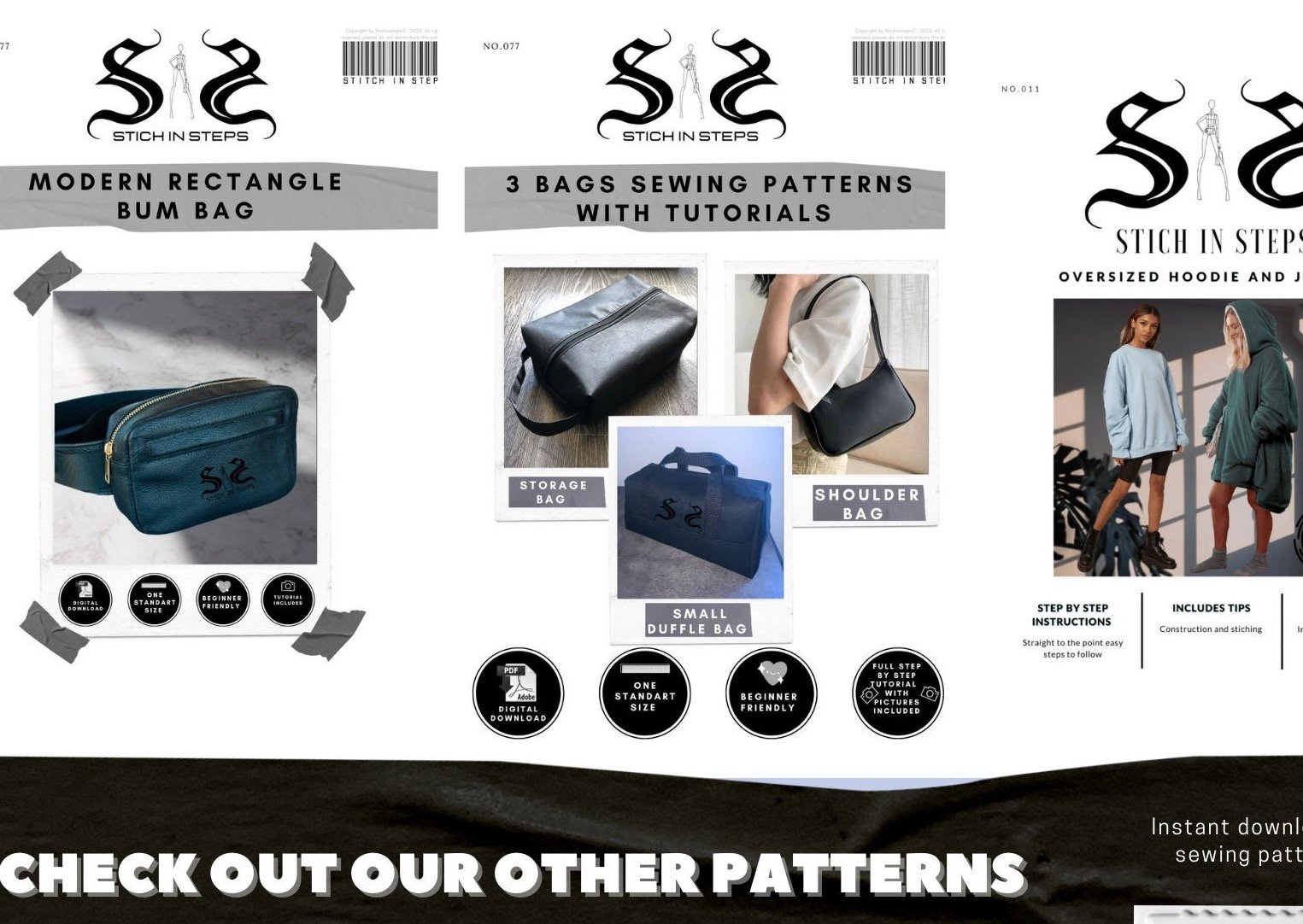 Beanie - Digital Sewing Pattern - Your New Favourite Headgear product image (10)
