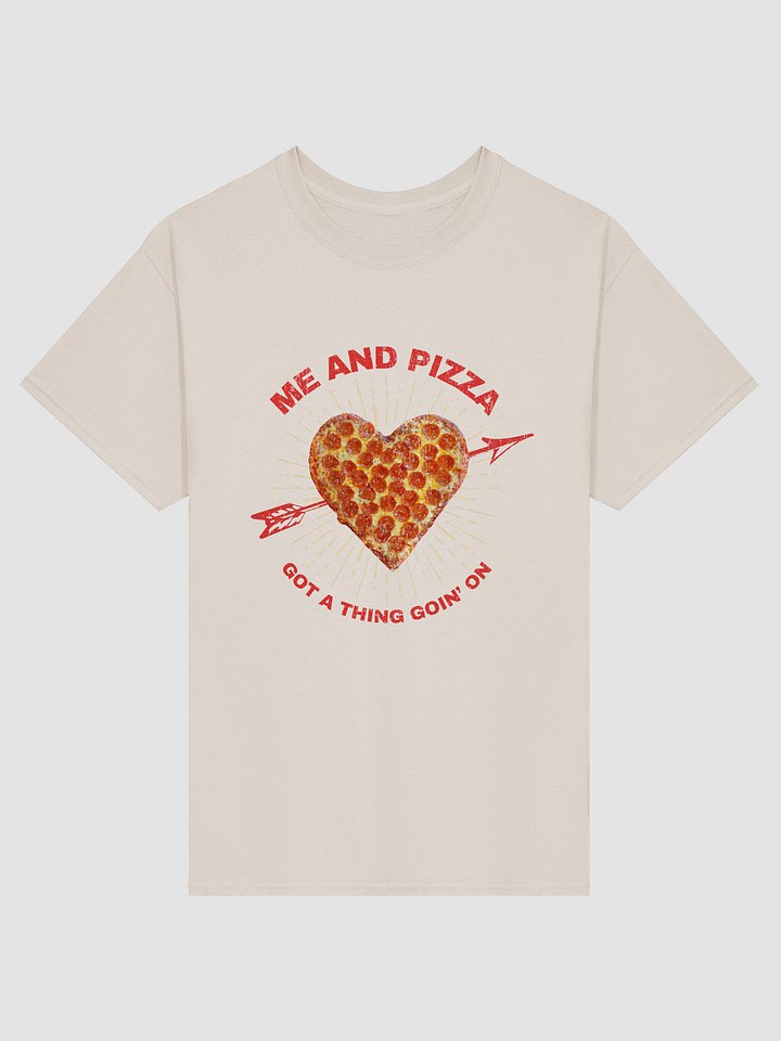 ME AND PIZZA T-SHIRT product image (1)