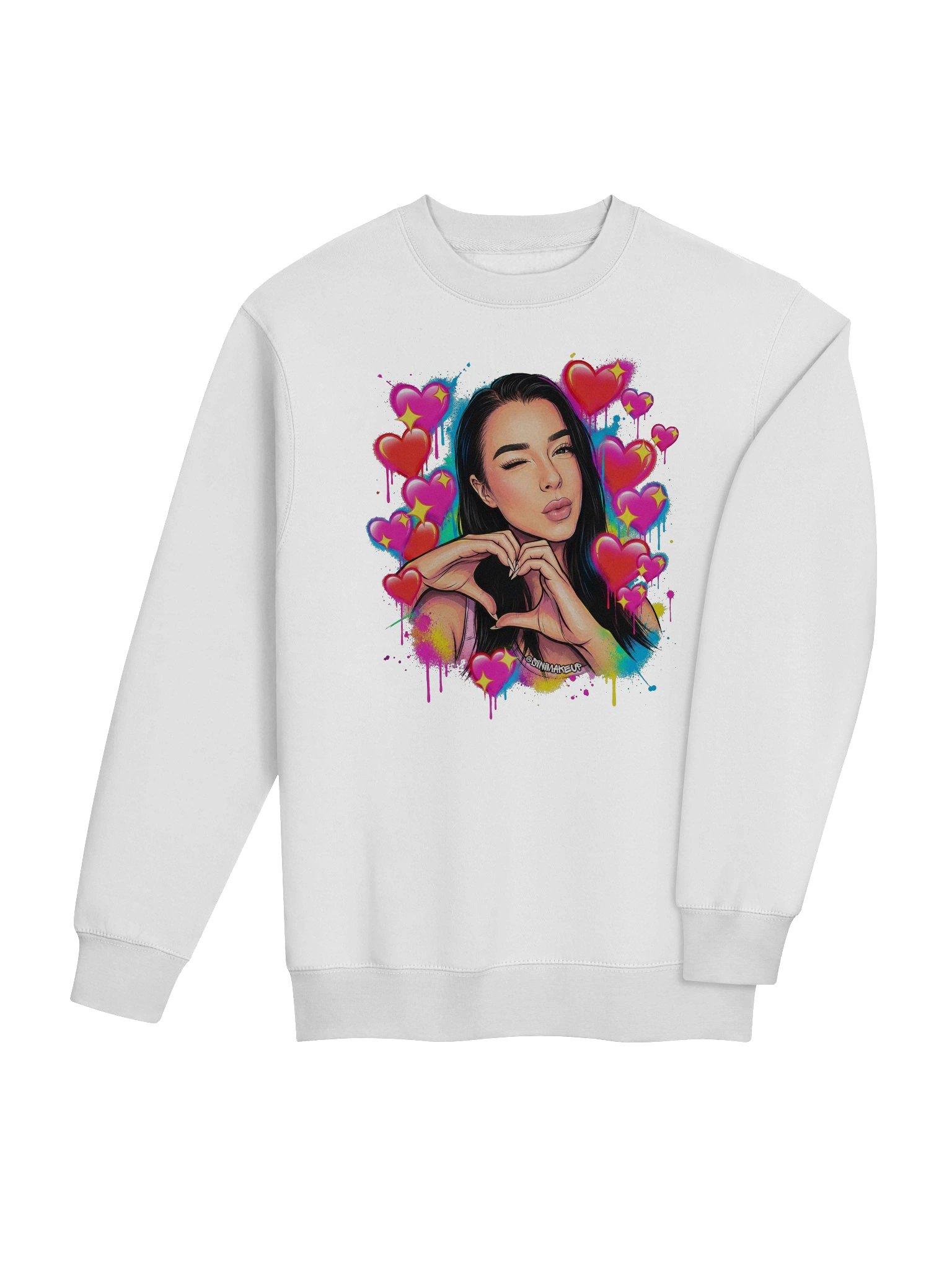 Sudadera Sinimakeup love product image (12)