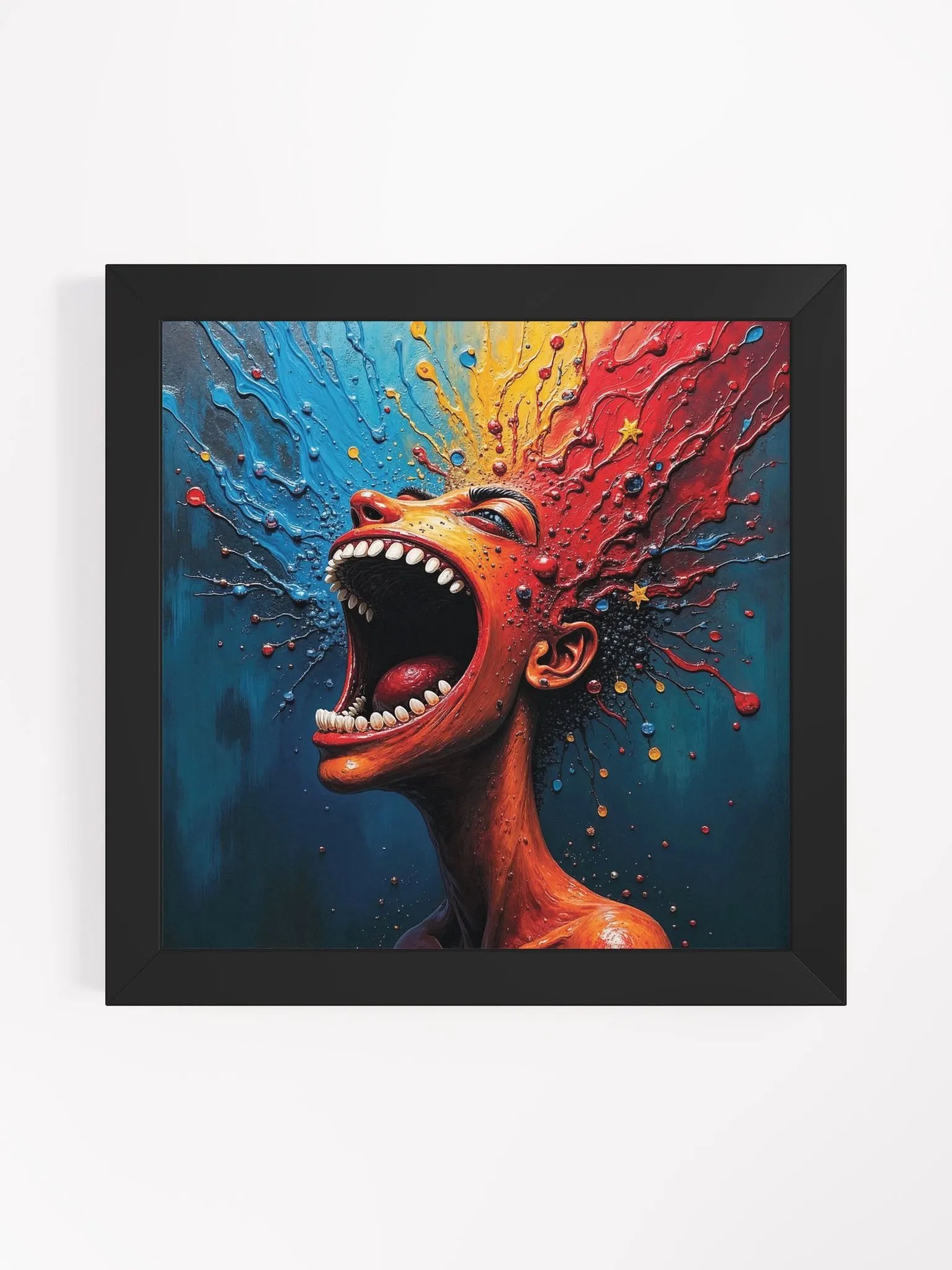 Ethereal Burst Framed Print product image (11)