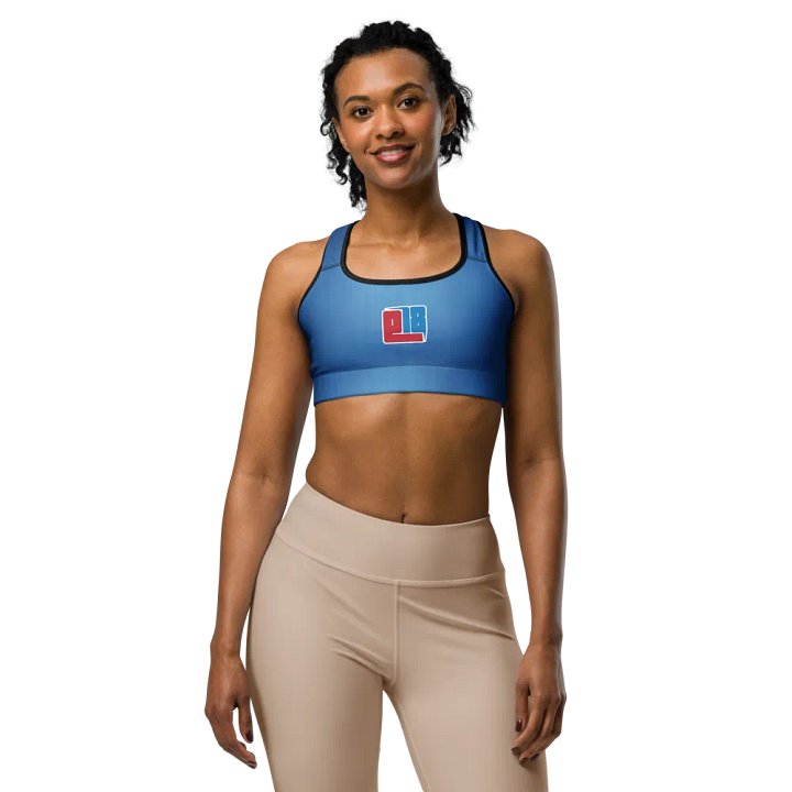 E18 All-Over Print Sports Bra product image (2)