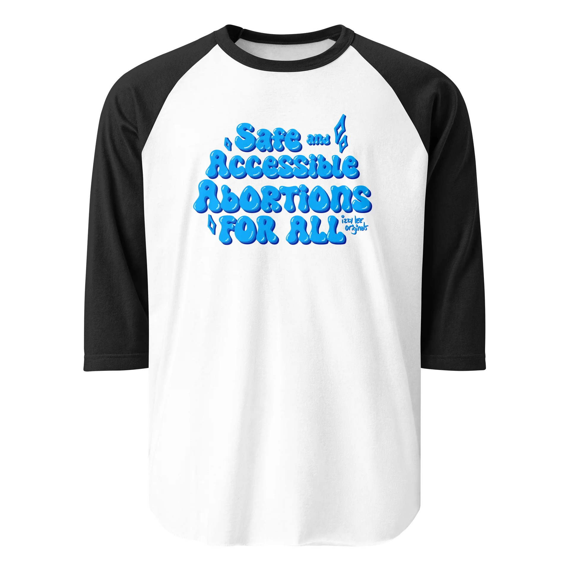 Safe and Accessible Blue 3/4 Tee product image (1)