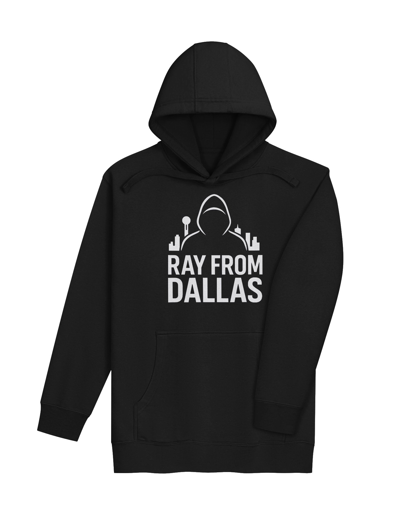 ORIGINAL RAY FROM DALLAS LOGO: (WHITE FRONT) product image (32)