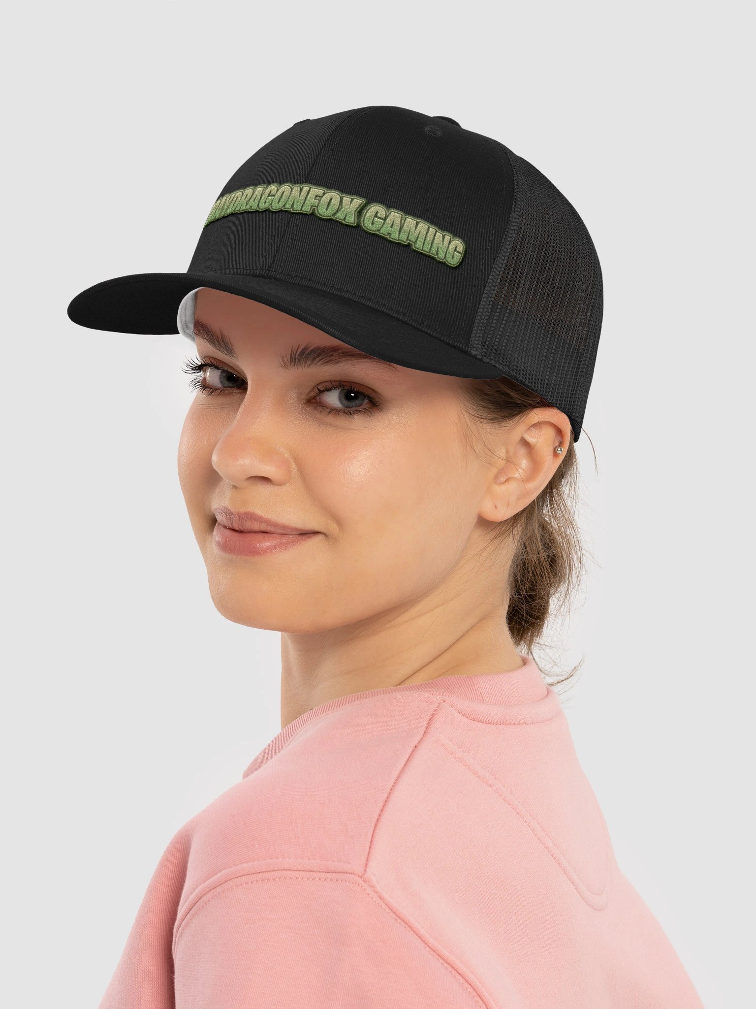 Graydragonfox Lettered Retro Trucker Hat product image (4)