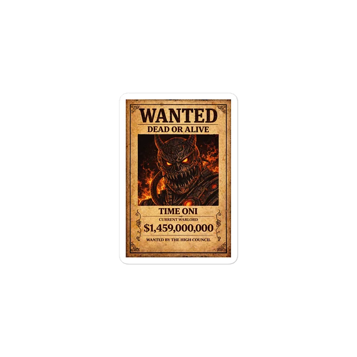 Time Oni Sticker product image (1)