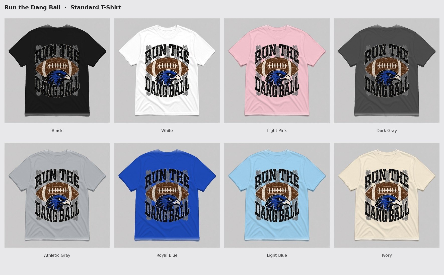 Run the Dang Ball Tee product image (2)