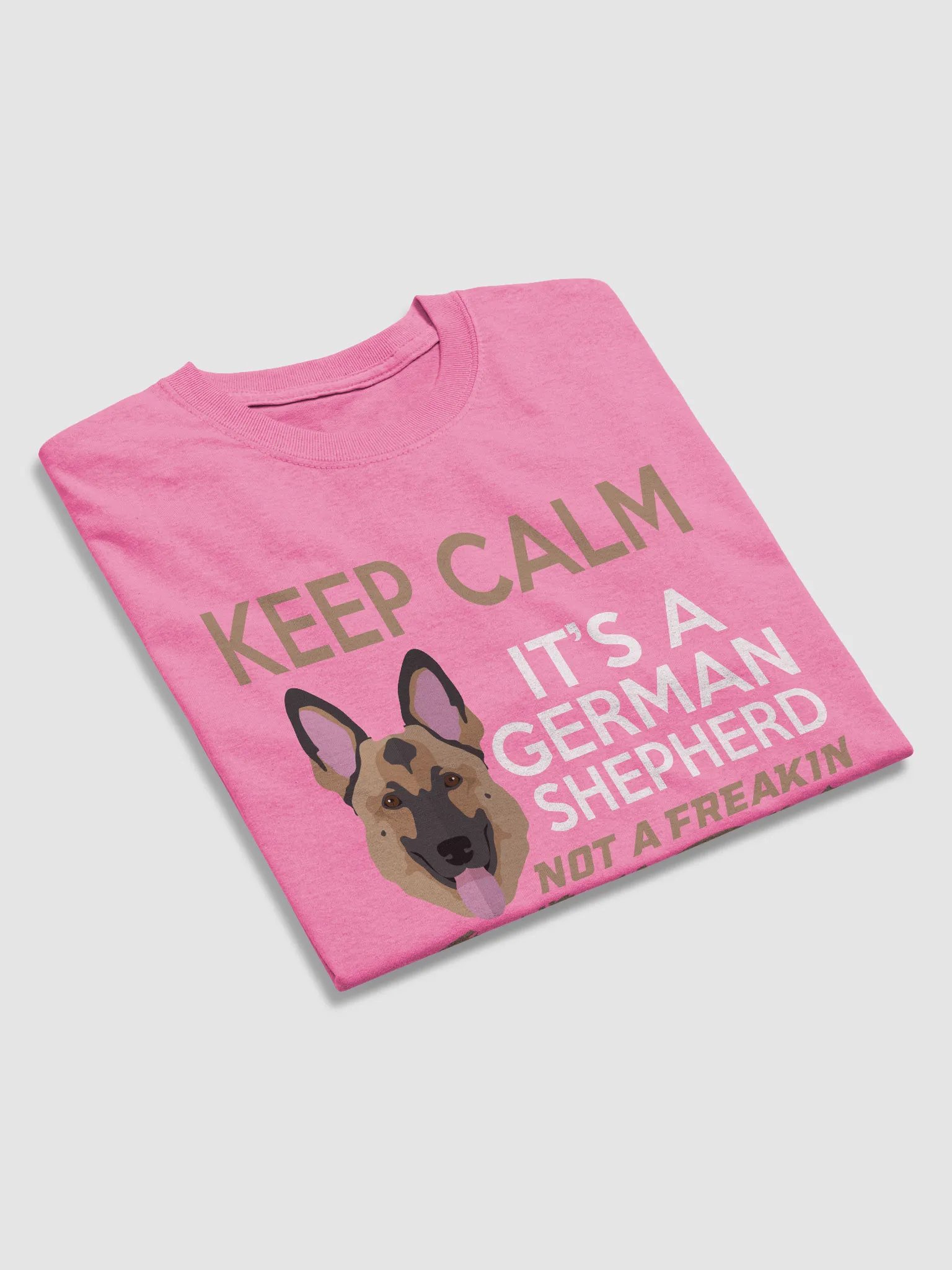 Keep calm, it's a German shepherd - shirt product image (3)