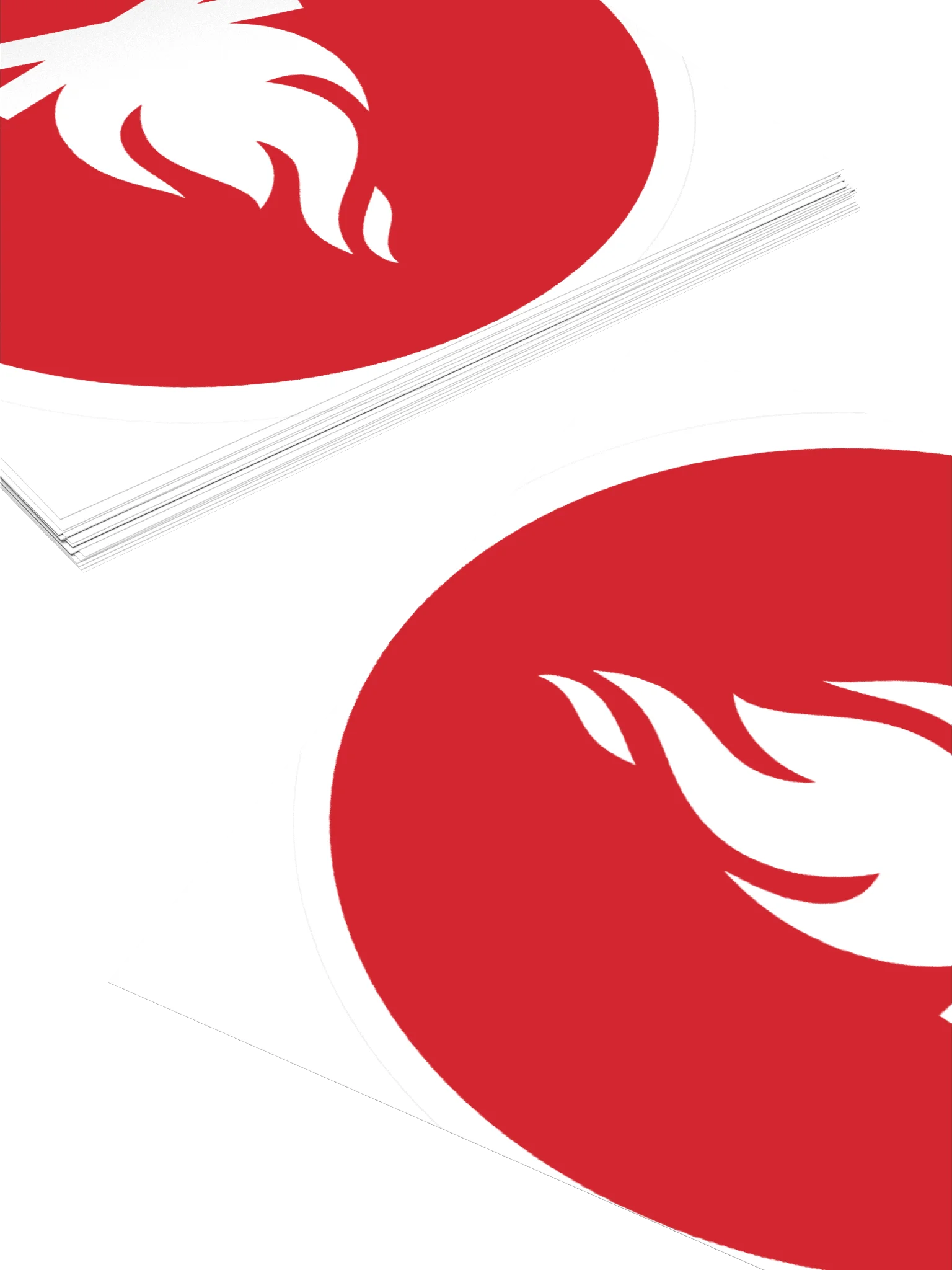 Combustion Flame Sticker product image (4)