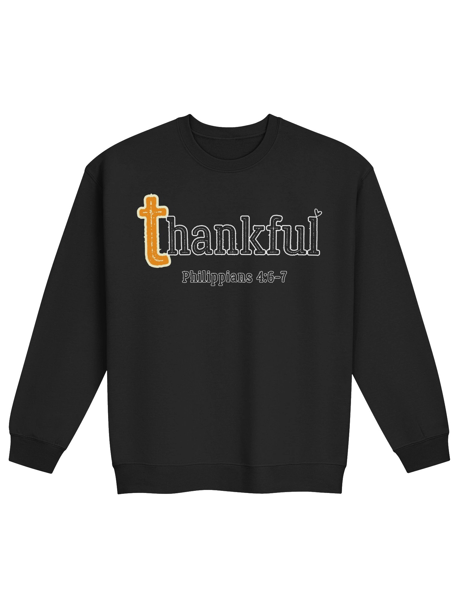 Thankful Philippians 4:6-7 Sweatshirt | Christian Faith Crewneck product image (2)