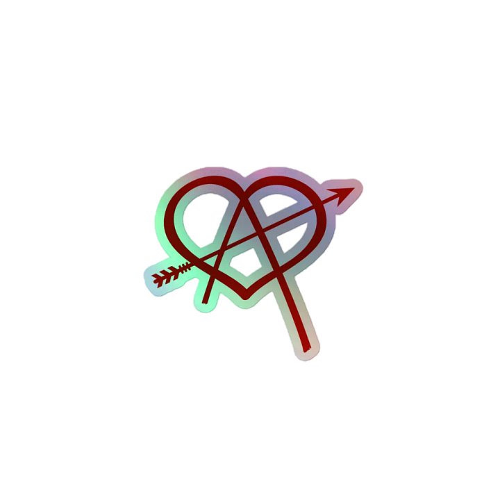 Anarchy Love Holo Sticker product image (1)