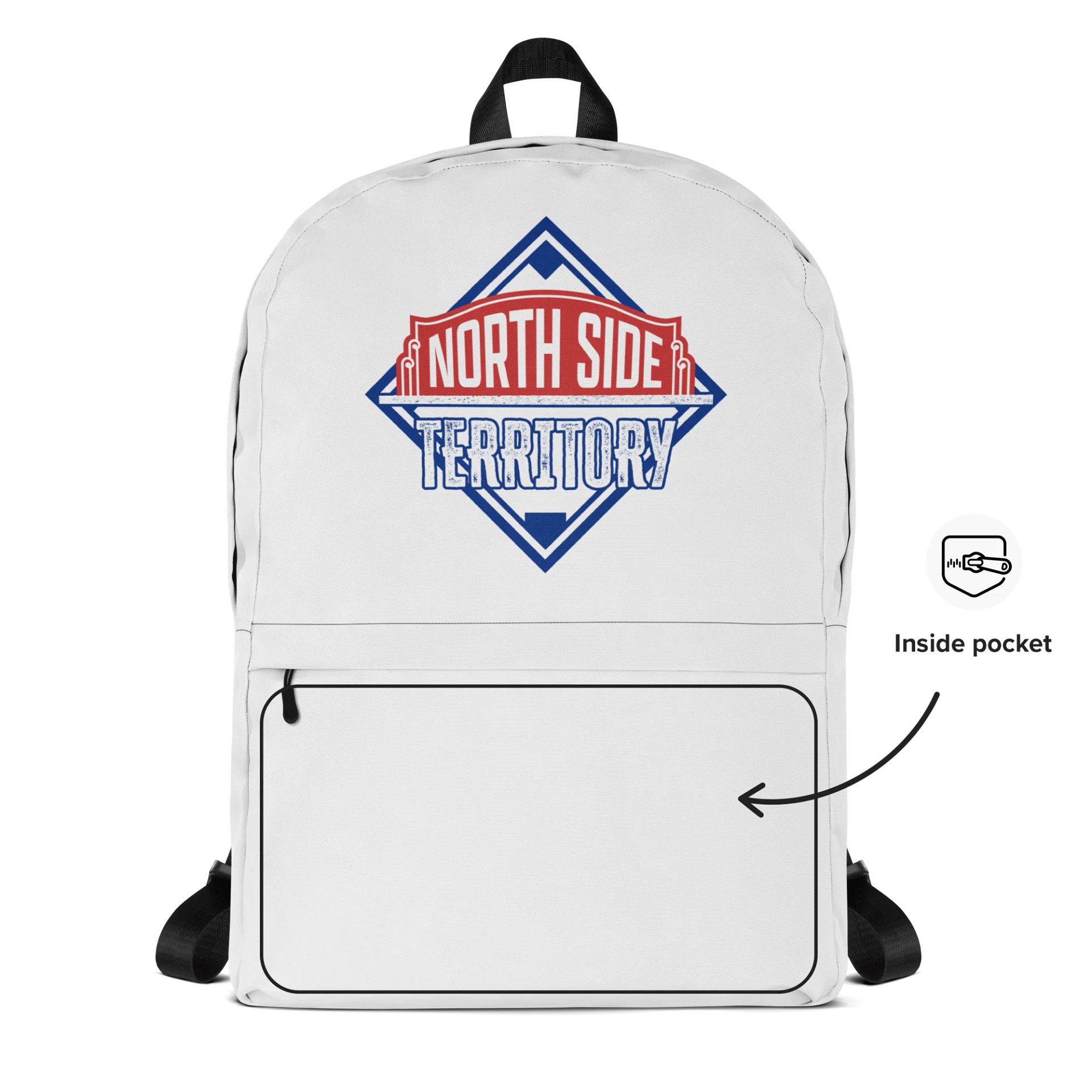 White Backpack product image (2)