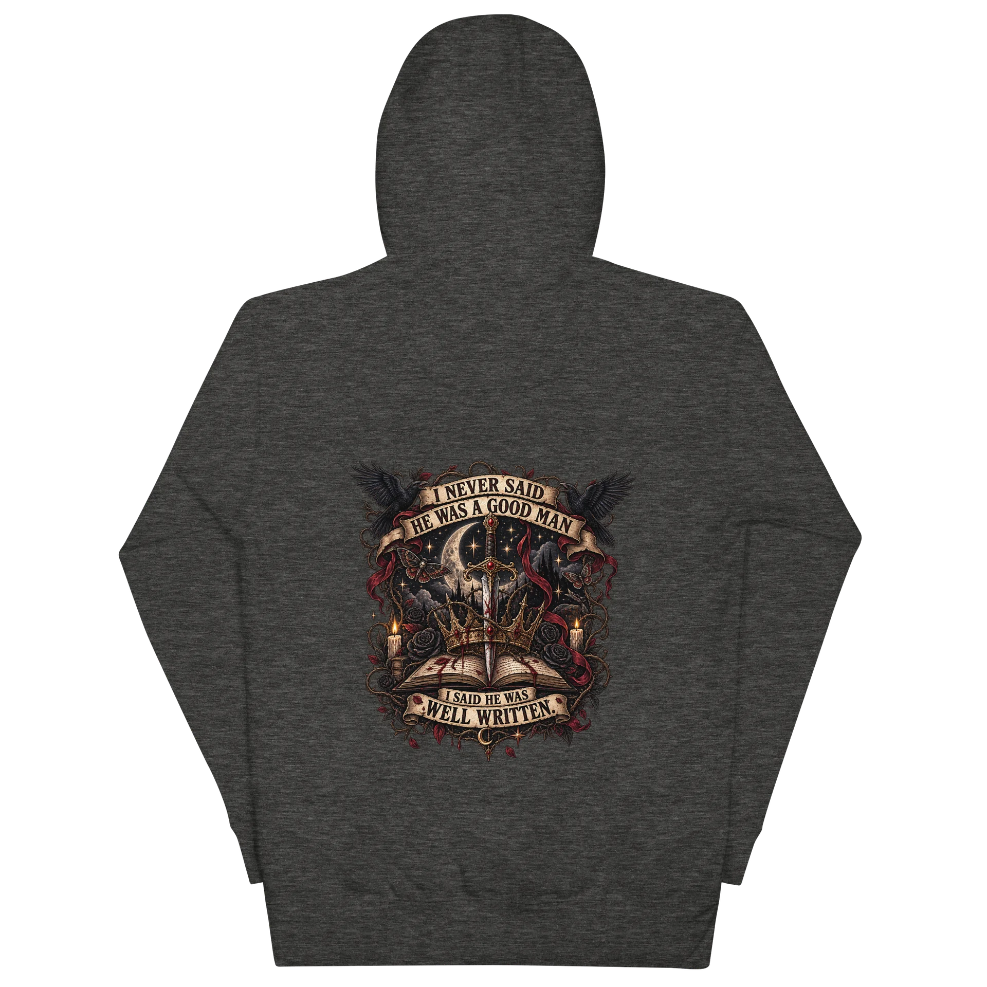 Morally Grey Gothic Heart Hoodie product image (7)