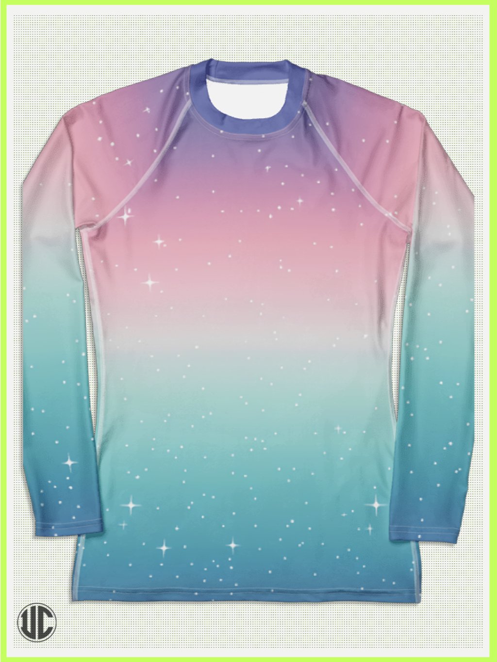 Celestial Glow – Women’s Rash Guard product image (3)