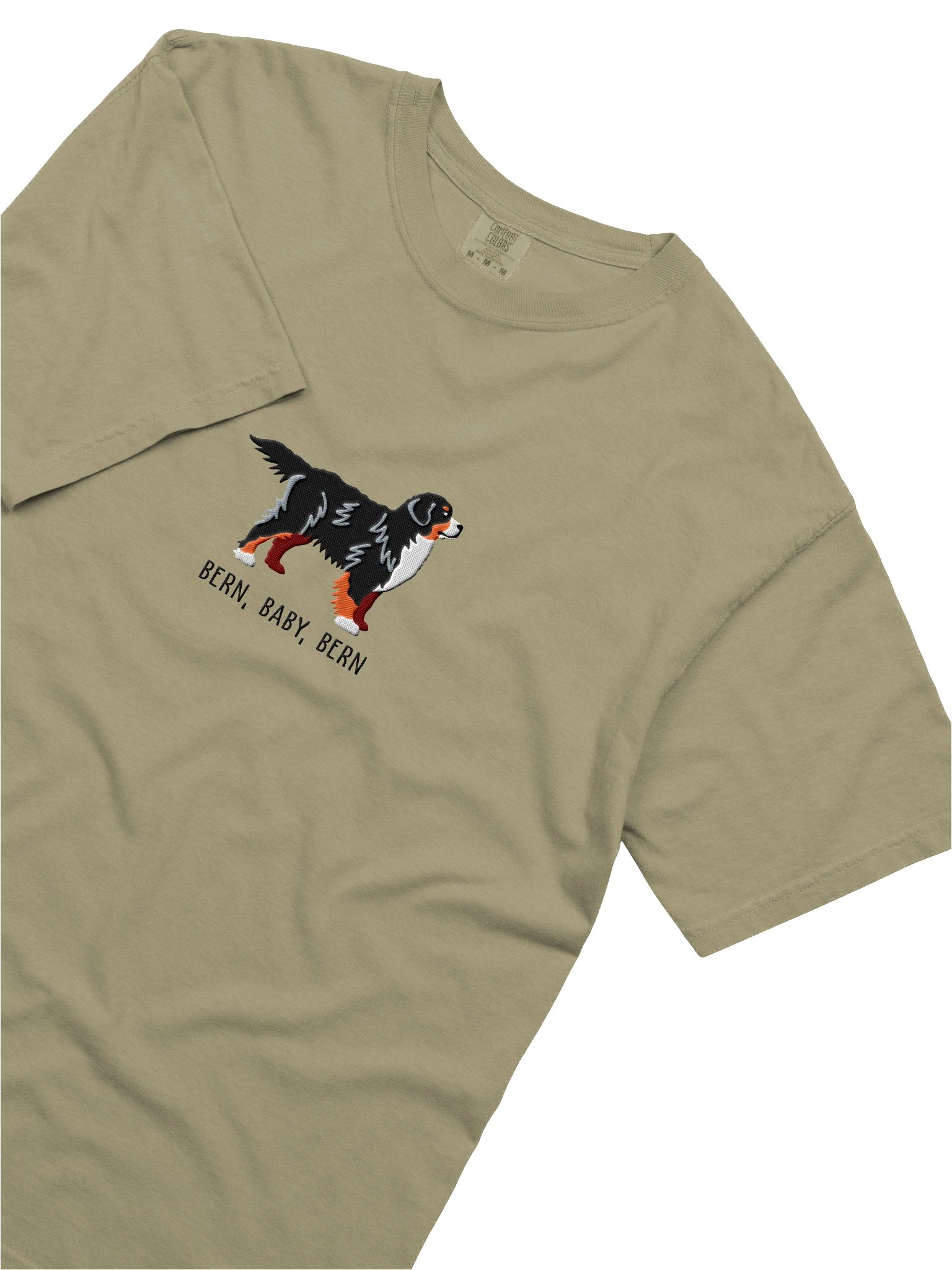 Bern, Baby, Bern T-Shirt(Embroidered) of a Bernese Mountain Dog product image (8)