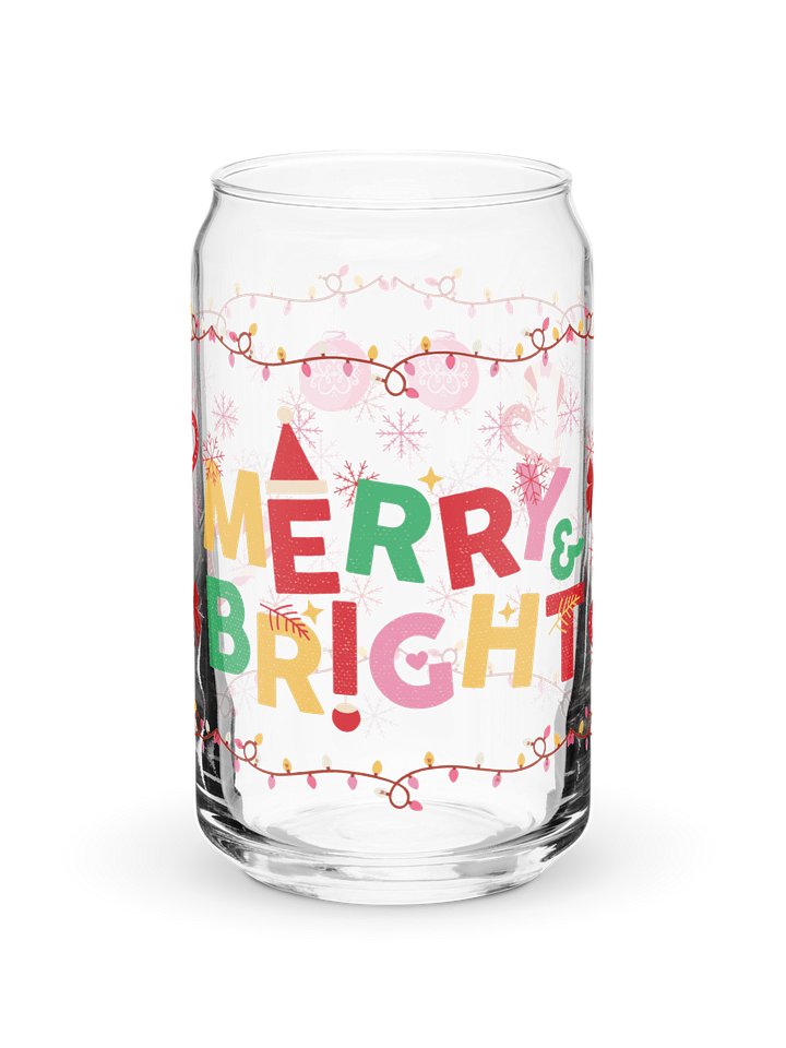 Merry & Bright Glass Tumbler product image (2)