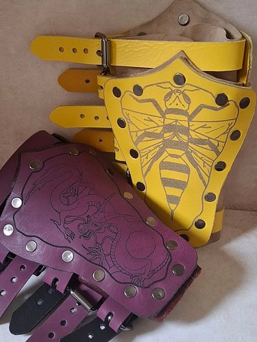 You don’t need a battlefield to wear bracers.

Your adventure might be the school run, or surviving that morning meeting, or ...