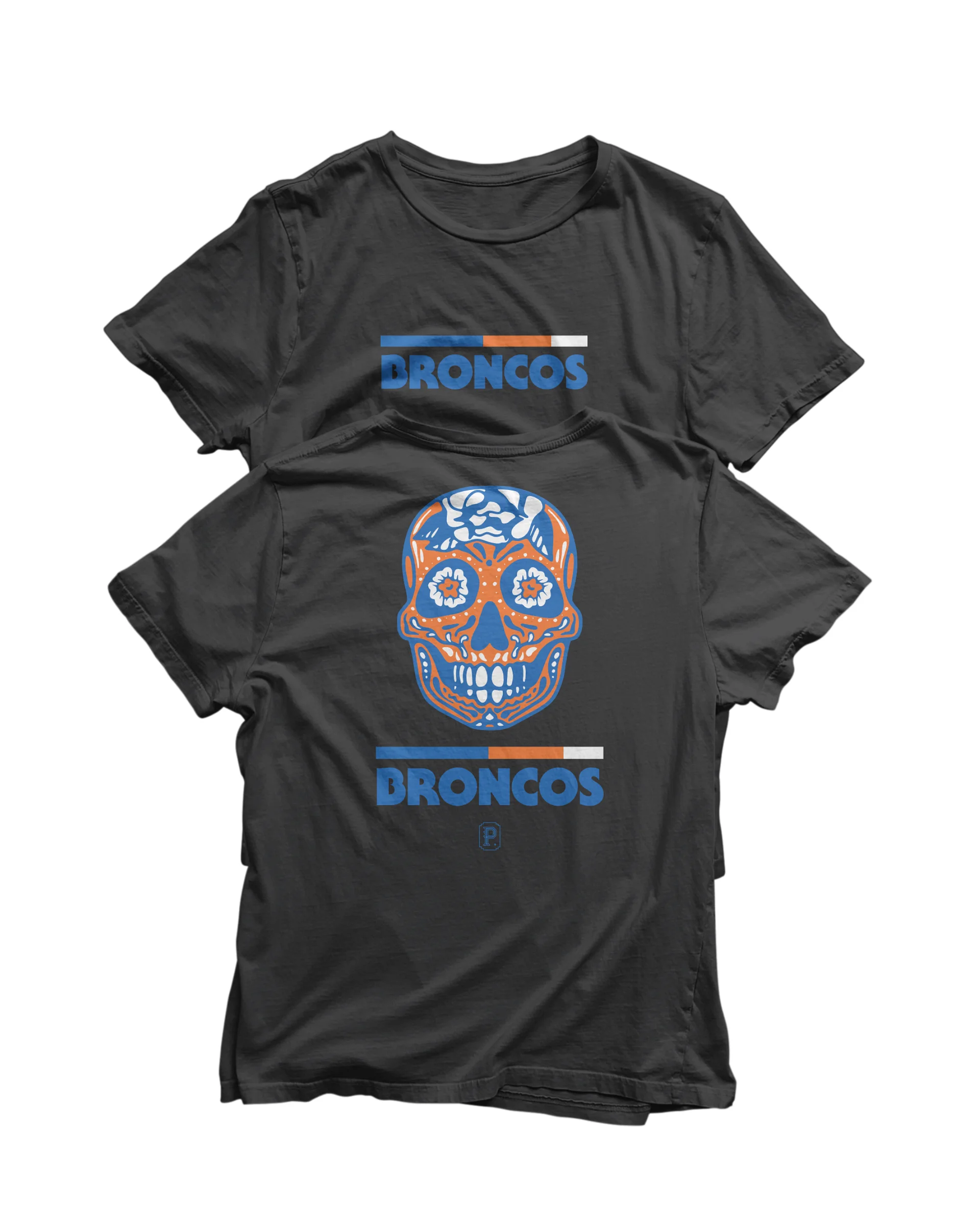 Broncos Sugar Skull Premium Tee product image (3)