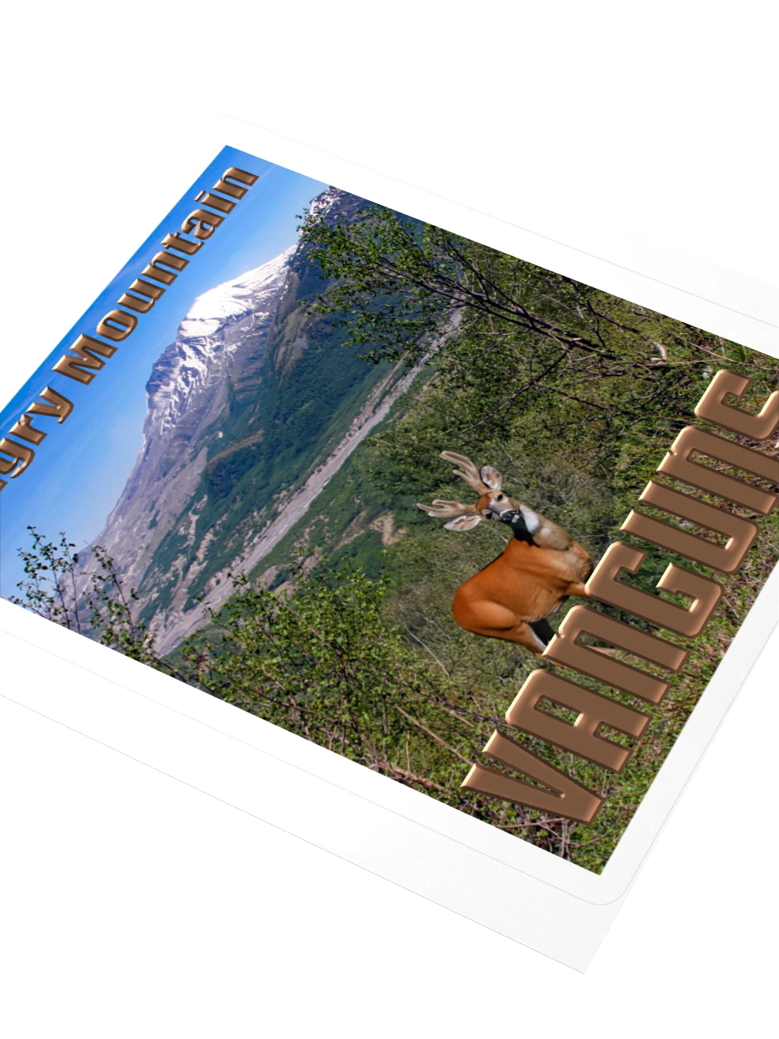 Angry Mountain Sticker product image (3)