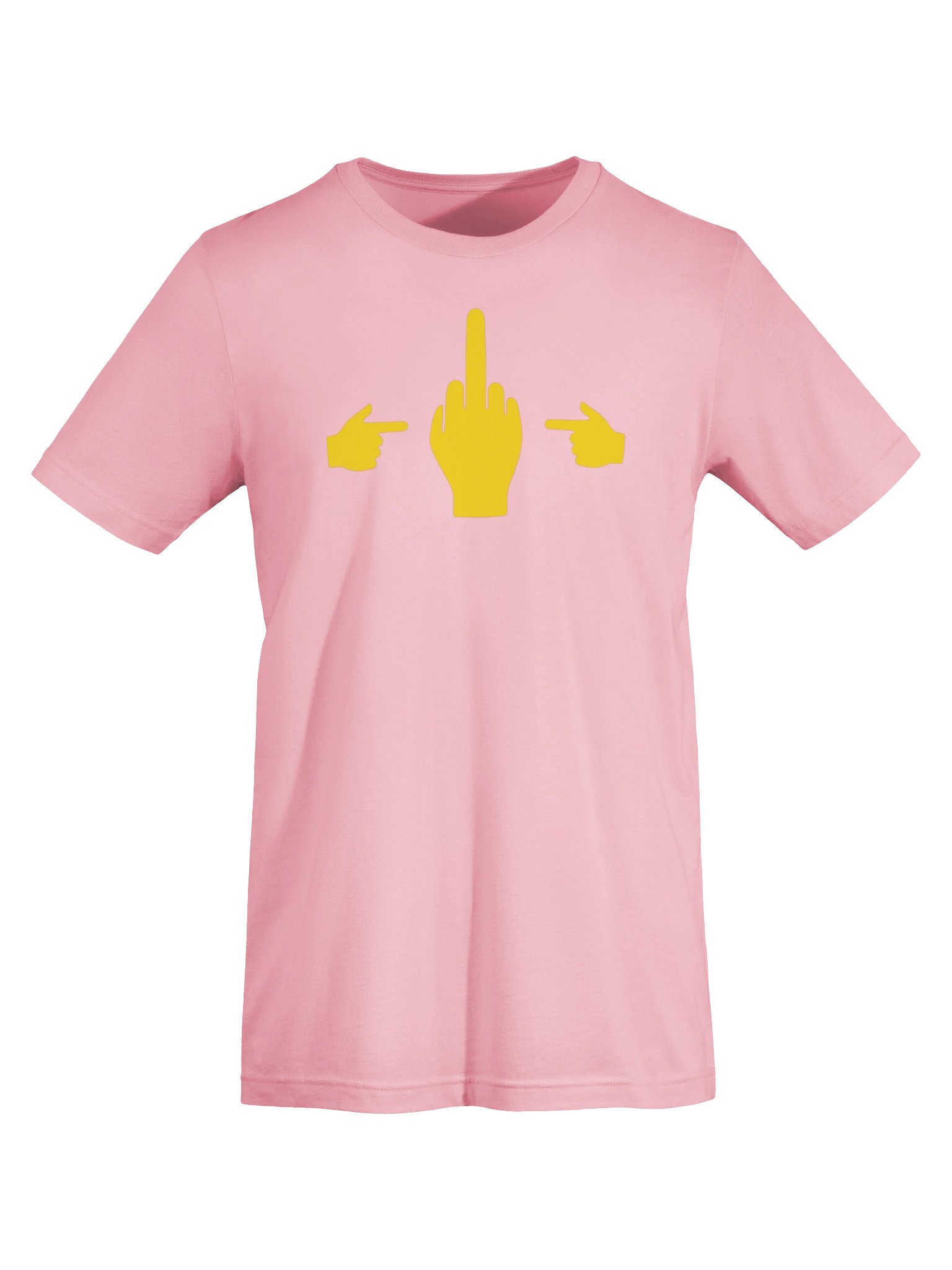 No Middle Finger Point ShopCo Yellow Unisex Tee product image (9)